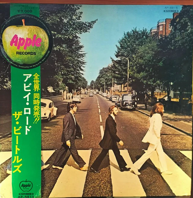 Beatles - Abbey Road - Red vinyl - 1st Japan pressing 1969 - LP - 1st Pressing