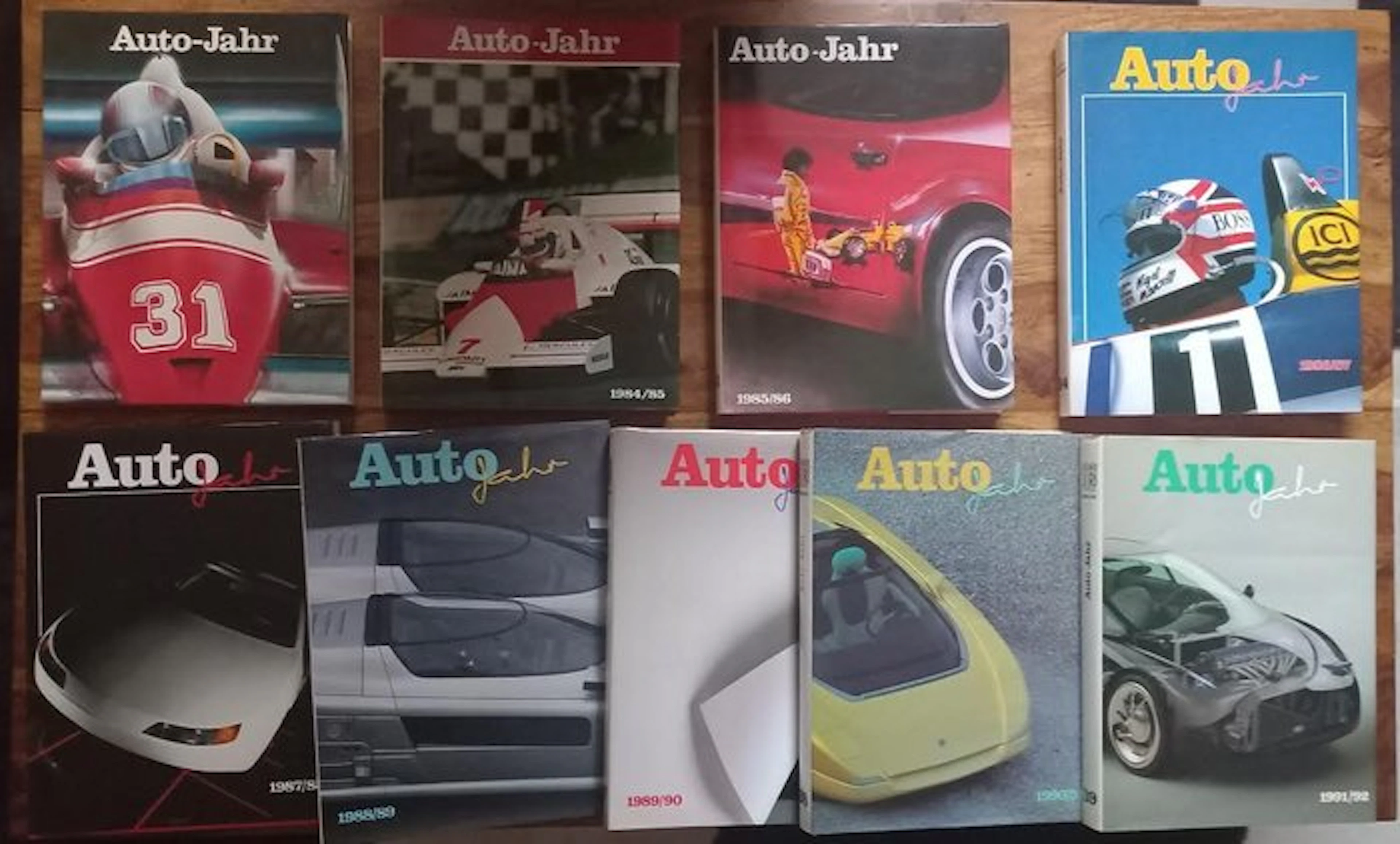 Book - Auto-Jahr - #38 1983/84 - # 39 1991/92