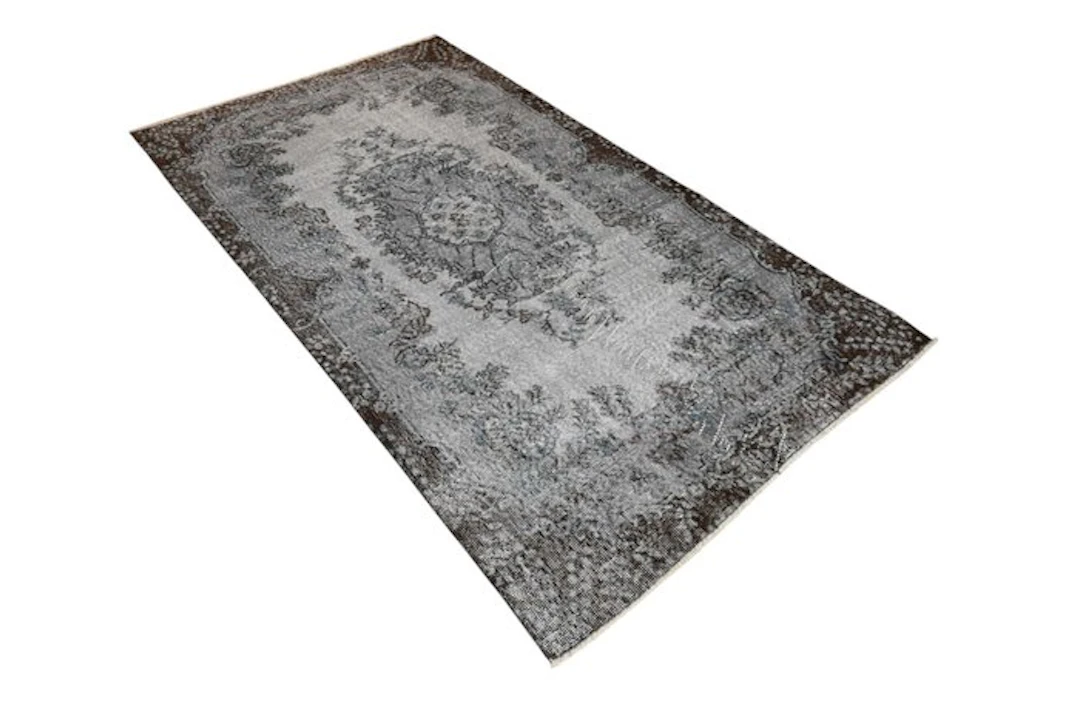 Grey vintage - Rug - 205 cm - 115 cm - with certificate