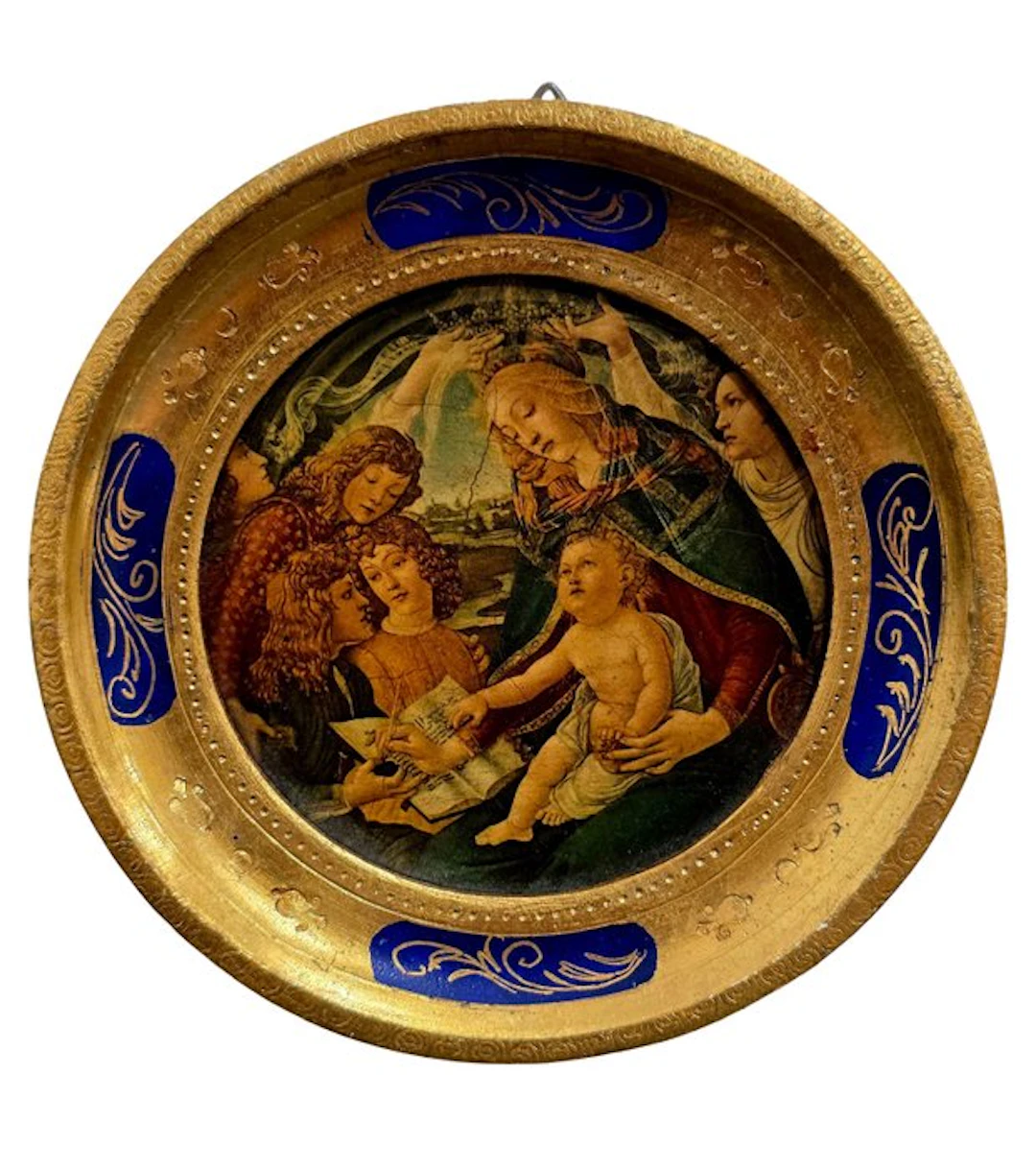 Wall decoration - Gallerie Uffizi - Magnificat - Italy - No reserve price