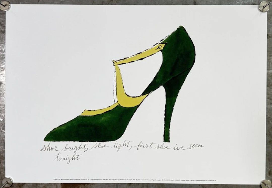 Andy Warhol - Shoe Bright
