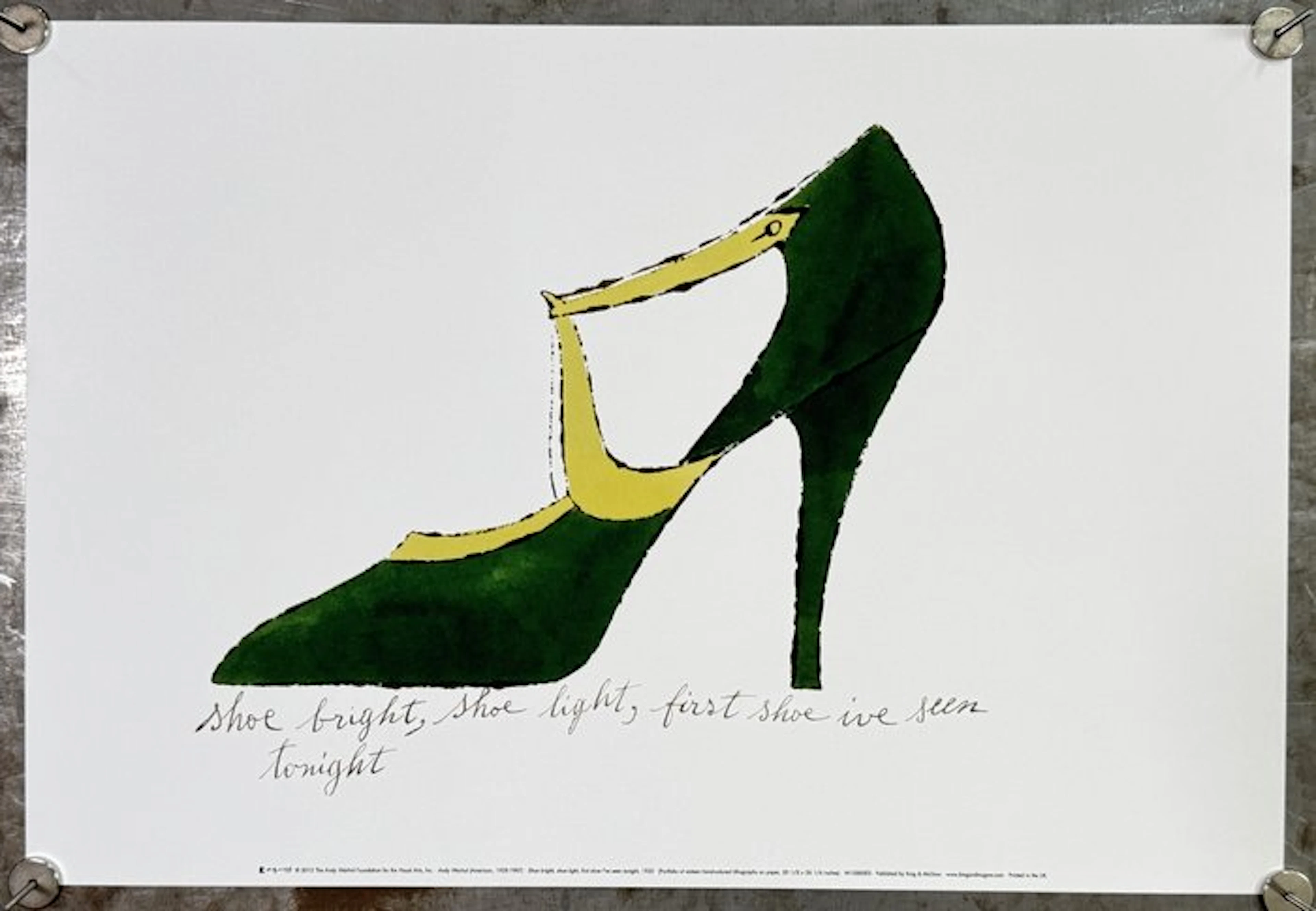 Andy Warhol - Shoe Bright