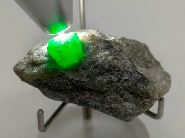 Beautiful Untreated Natural Emerald in Matrix- 37.3 g