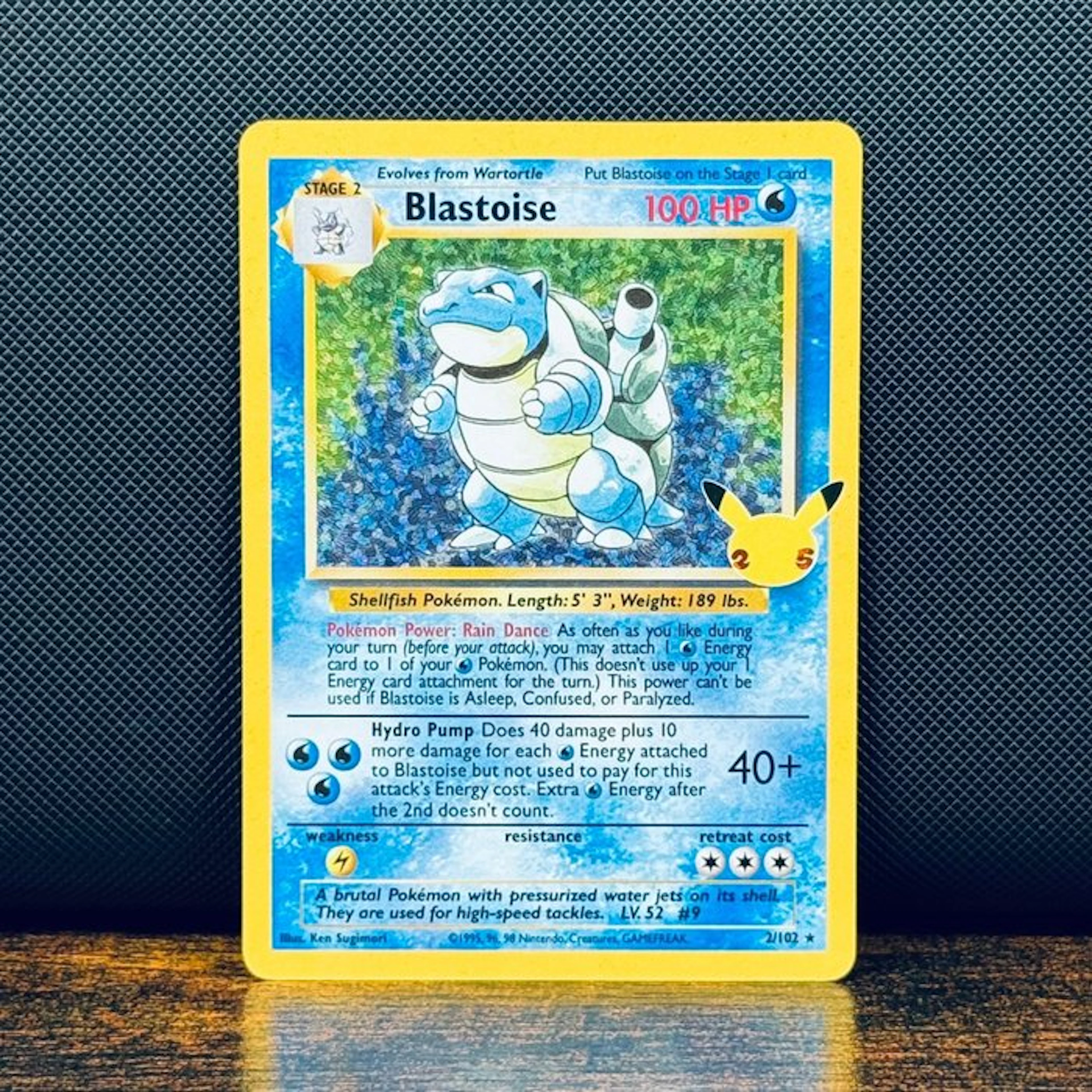Pokémon Card - Blastoise 2 – Pokémon
