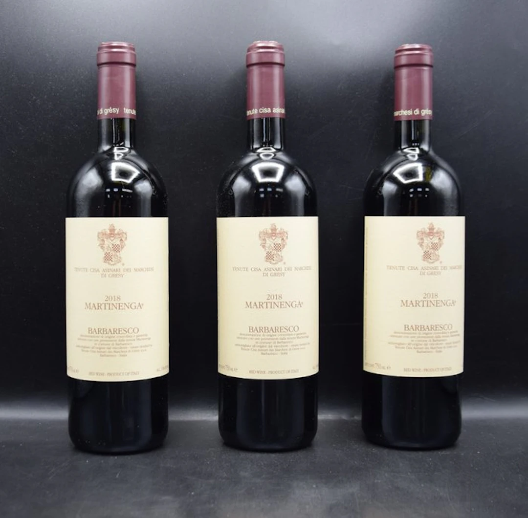 2018 Marchesi di Gresy, "Martinenga" - Barbaresco - 3 Bottles (0.75L)