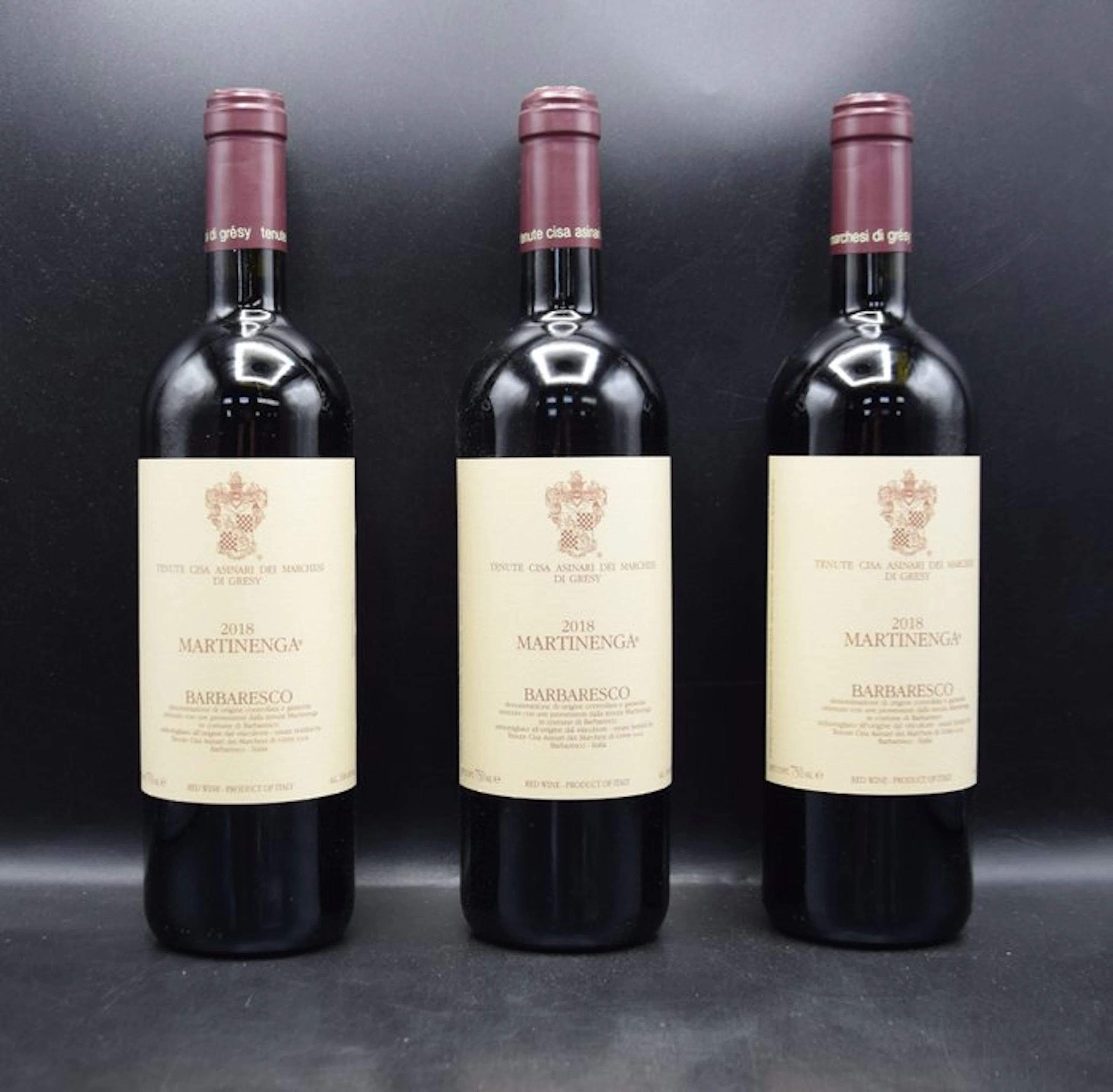 2018 Marchesi di Gresy, "Martinenga" - Barbaresco - 3 Bottles (0.75L)