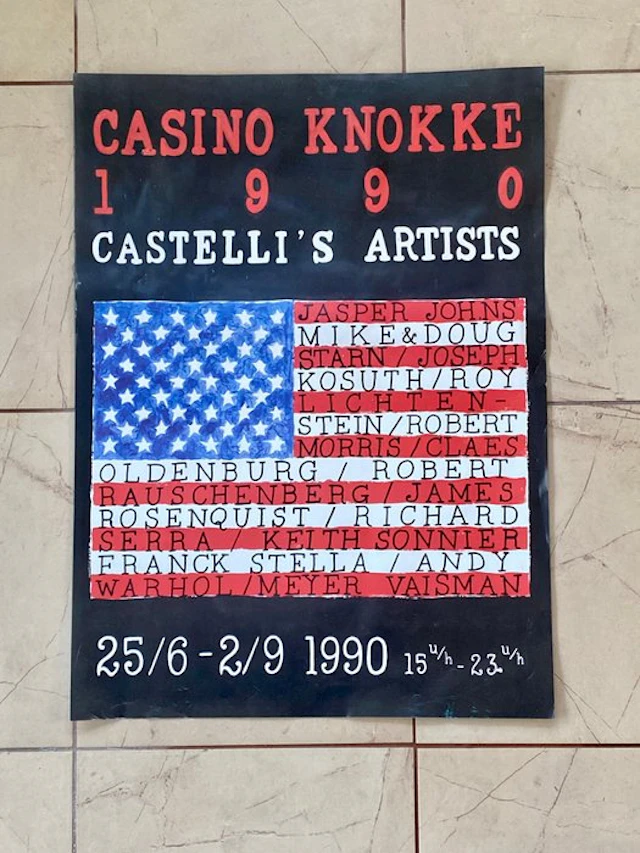 Anonymous - Casino Knokke 1990 Castelli's Artists - 1990s