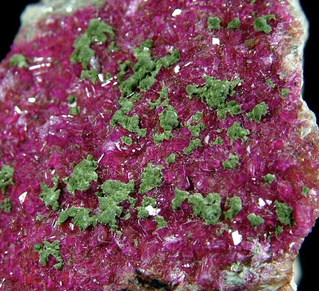 Aesthetic specimen of Kolwezite on Cobaltocalcite CW2230...