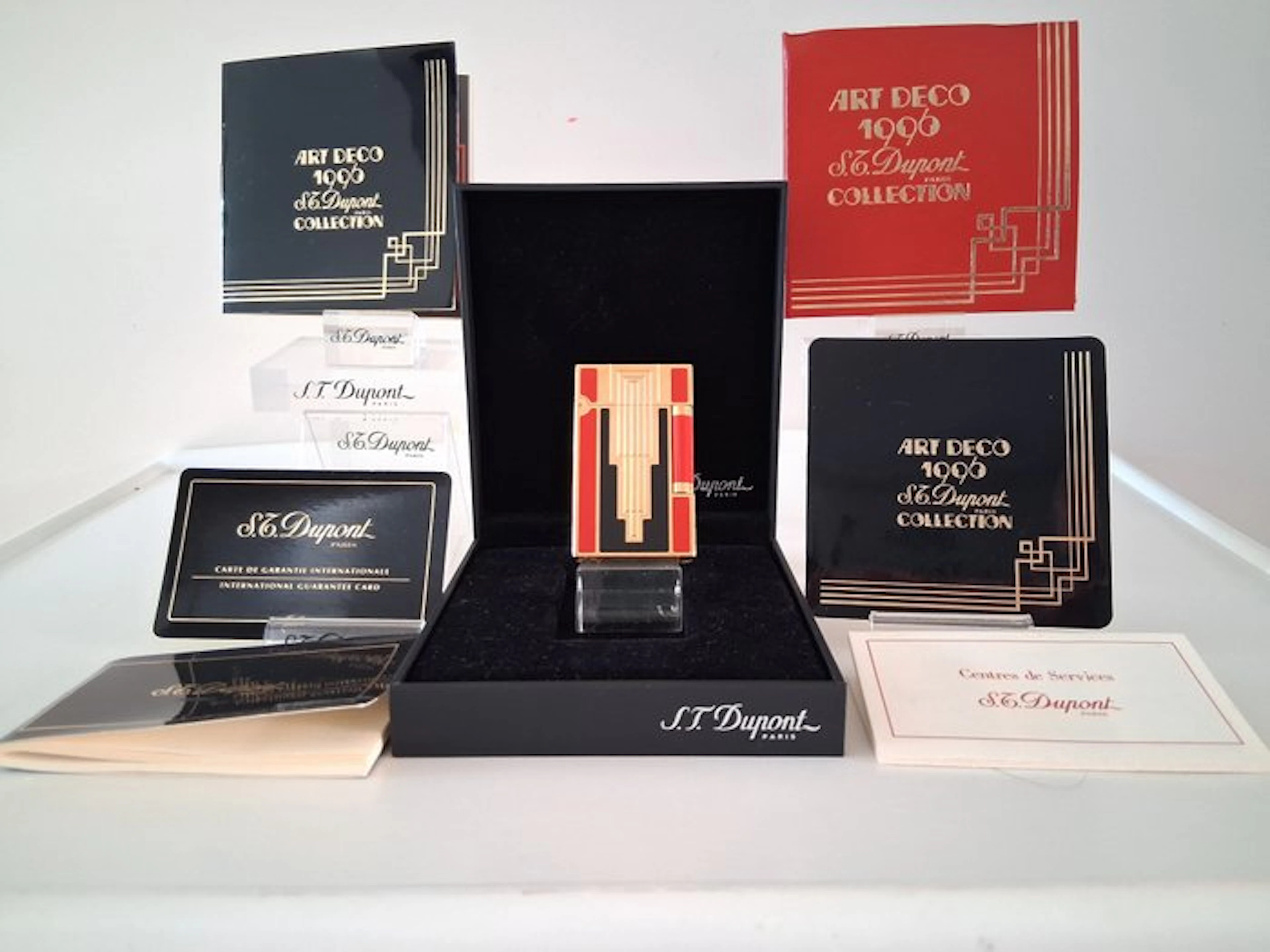 S.T. Dupont - L2 Art Deco 1996 Collection - Lighter - Chinese Lak