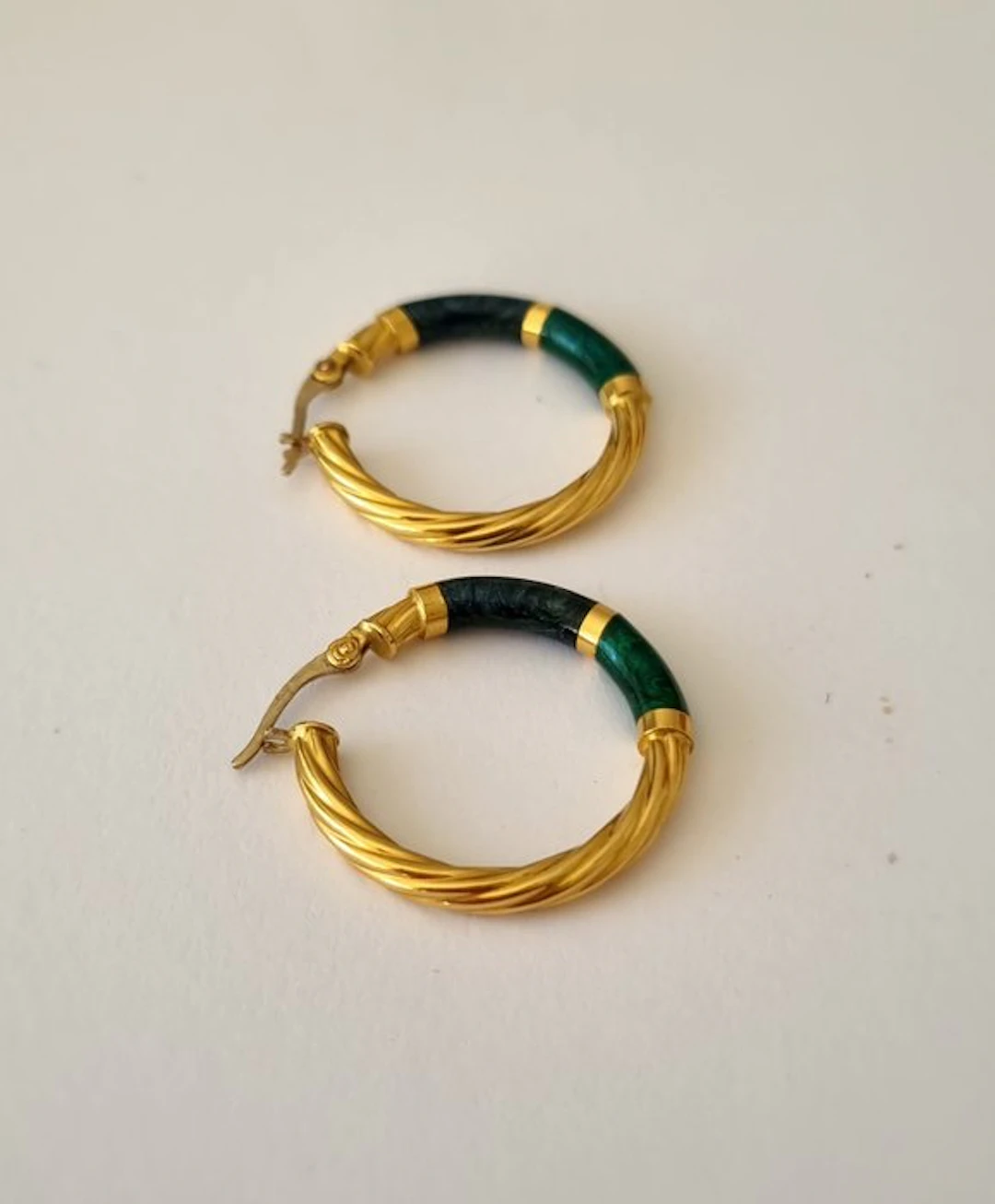 Earrings - 18 kt. Yellow gold