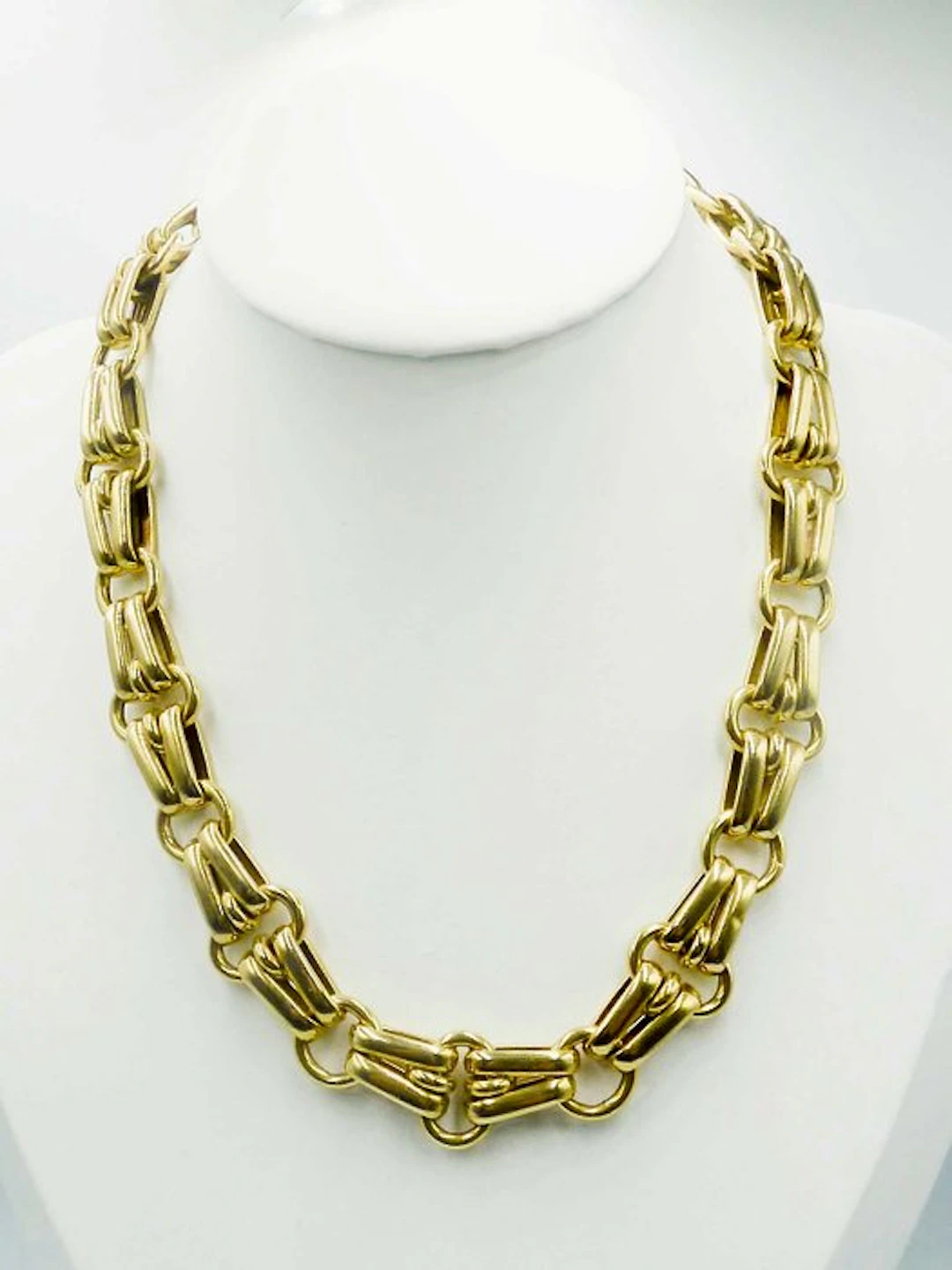 Necklace - 18 kt. Yellow gold Sapphire
