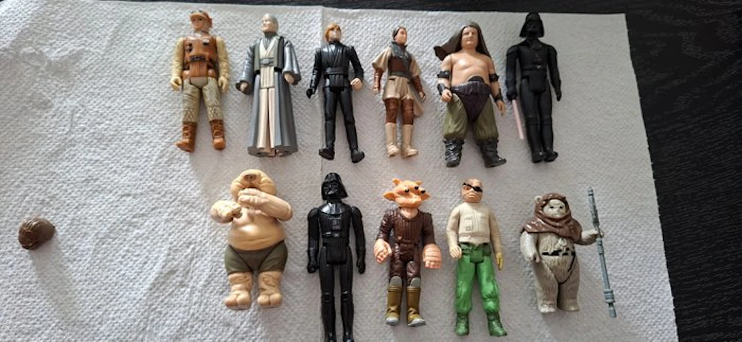 LF - Action figure Prune Face,Darth Vader,Chief Chirpa