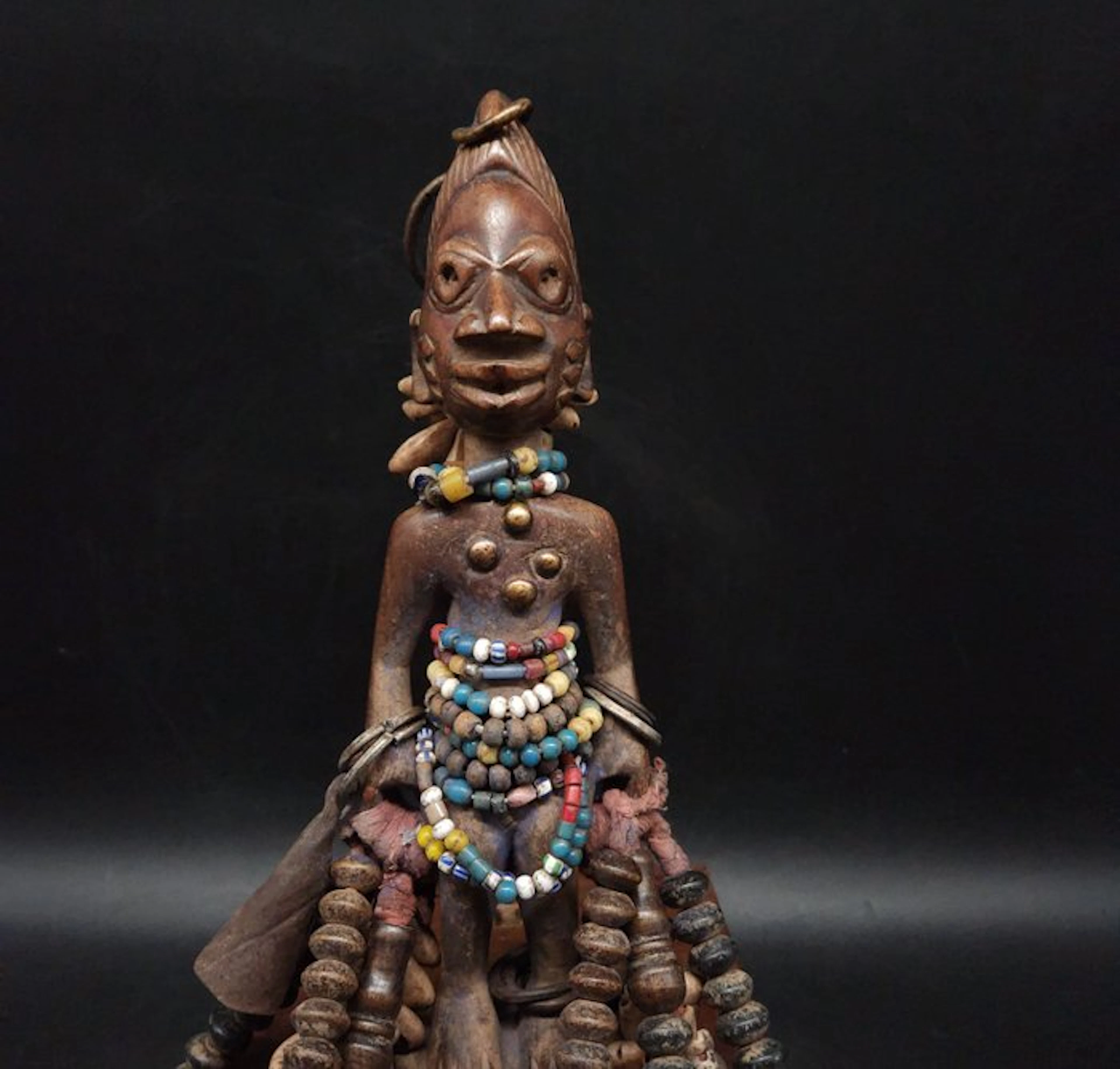 Magnifique - Sculpture - twins - Nigeria (No reserve price)