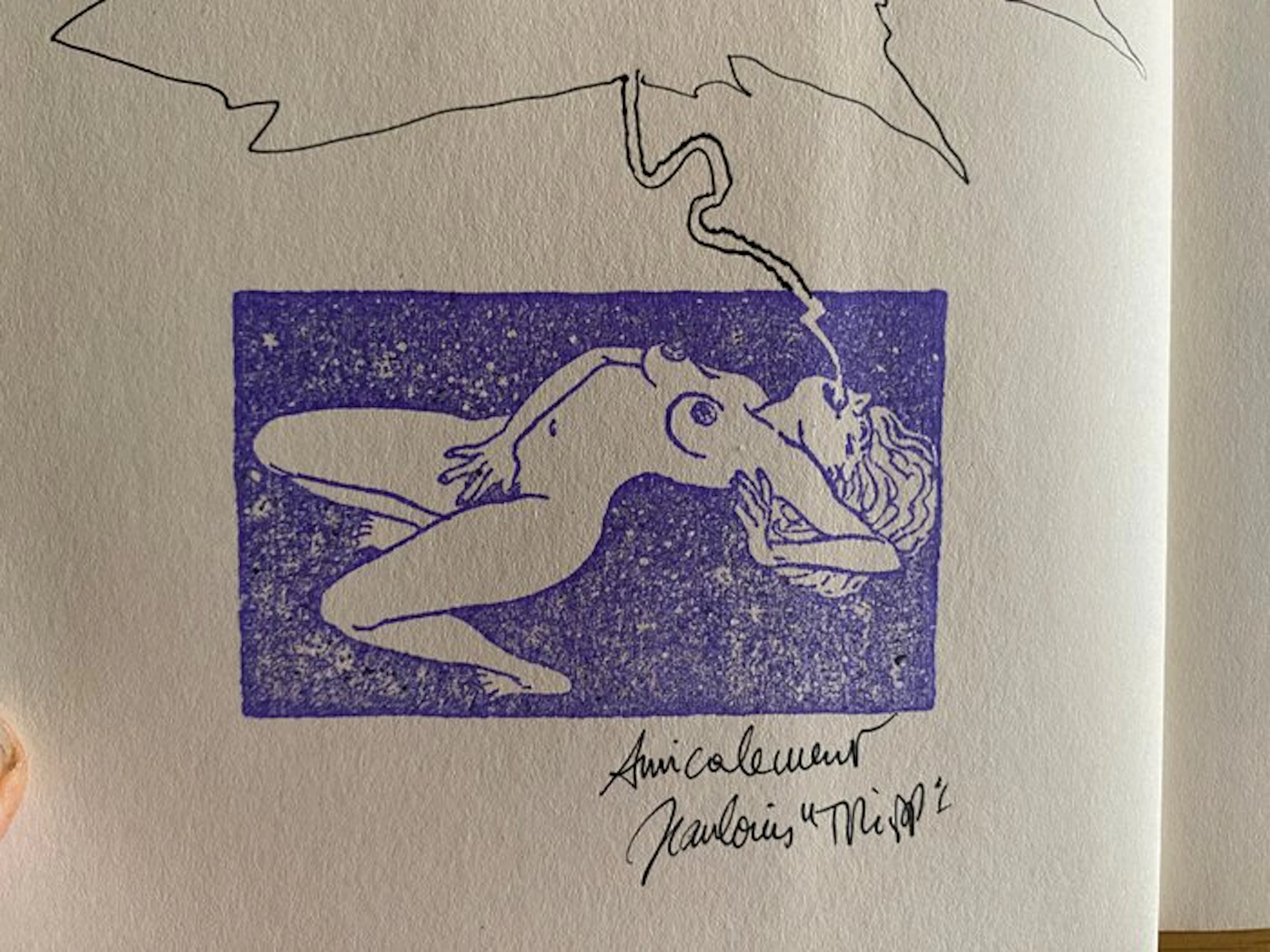 Extases T1 + dédicace-tampon + signature - B - 1 Album - First edition - 2017