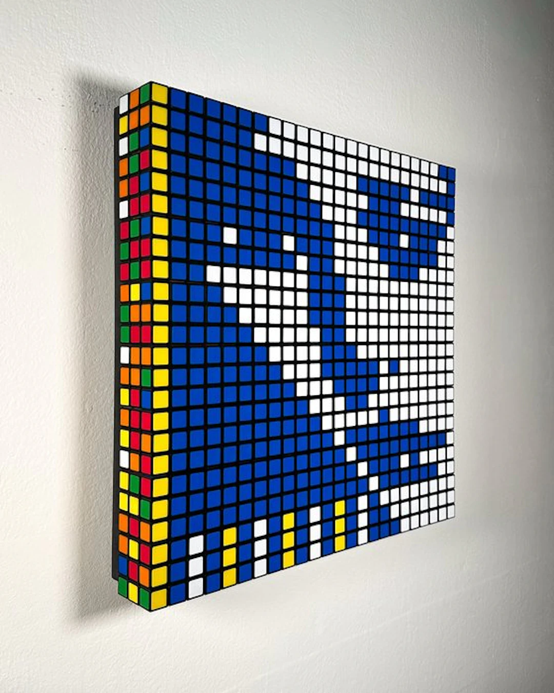 Giovanni Contardi - Rubik's Cube Mosaic - 'Wariness'