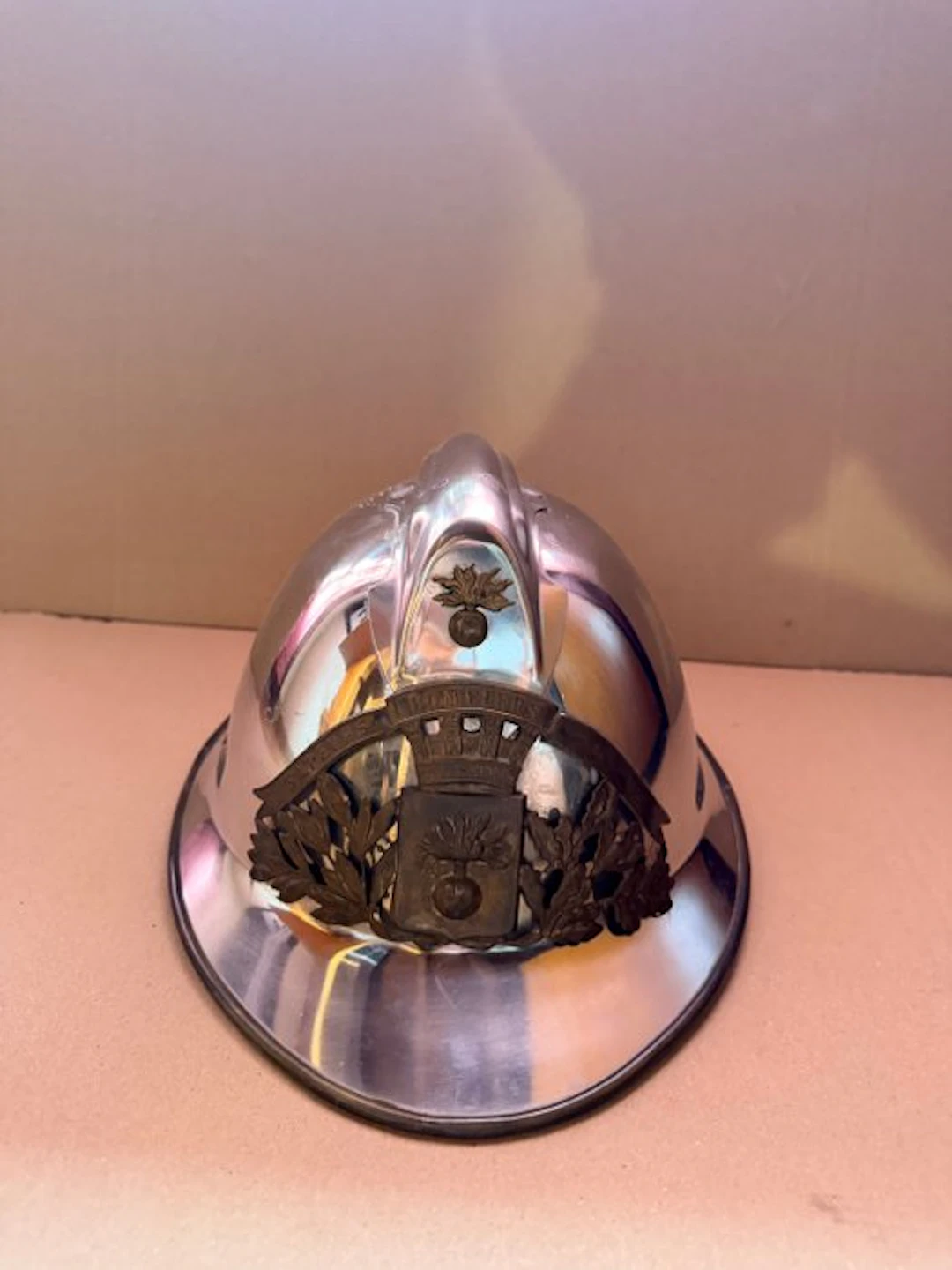 France - Sapeur pompiers - Military helmet - French Sapeurs-Pompiers