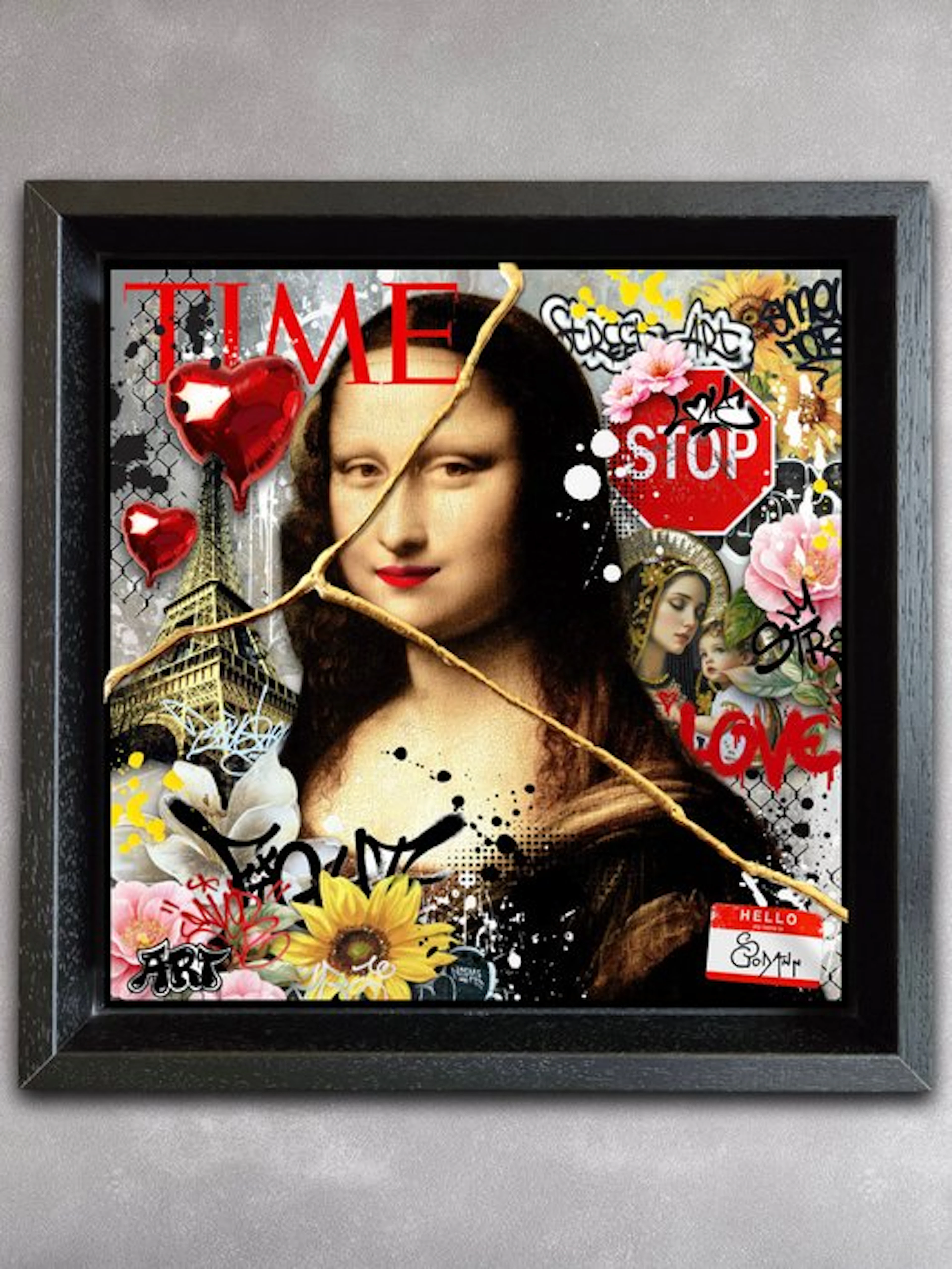 Stéphanie Godann - Famous Mona Lisa