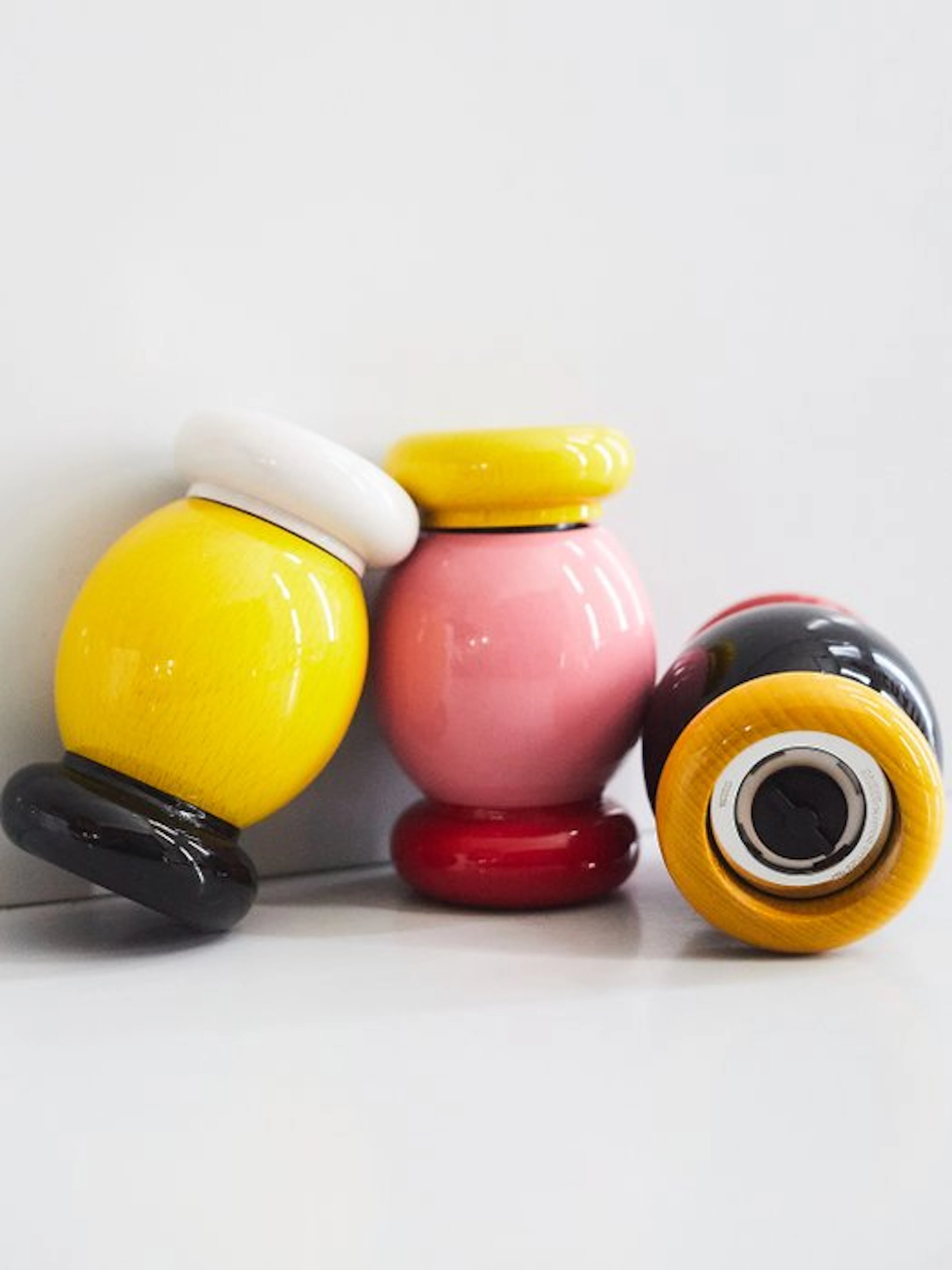 Alessi - Ettore Sottsass - Salt and pepper shakers...