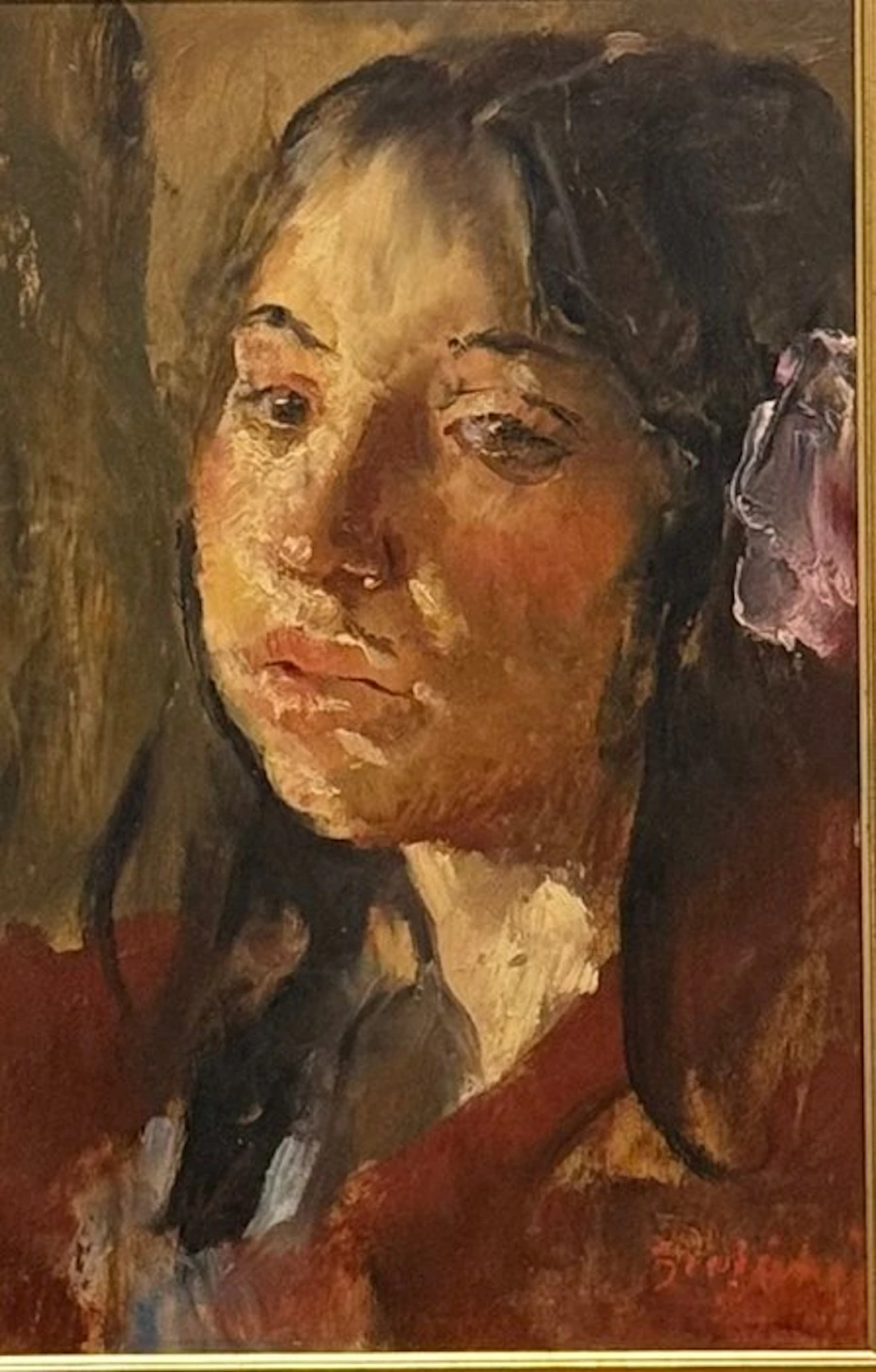 Antonio Bresciani (1902-1998) - Ritratto di Fanciulla