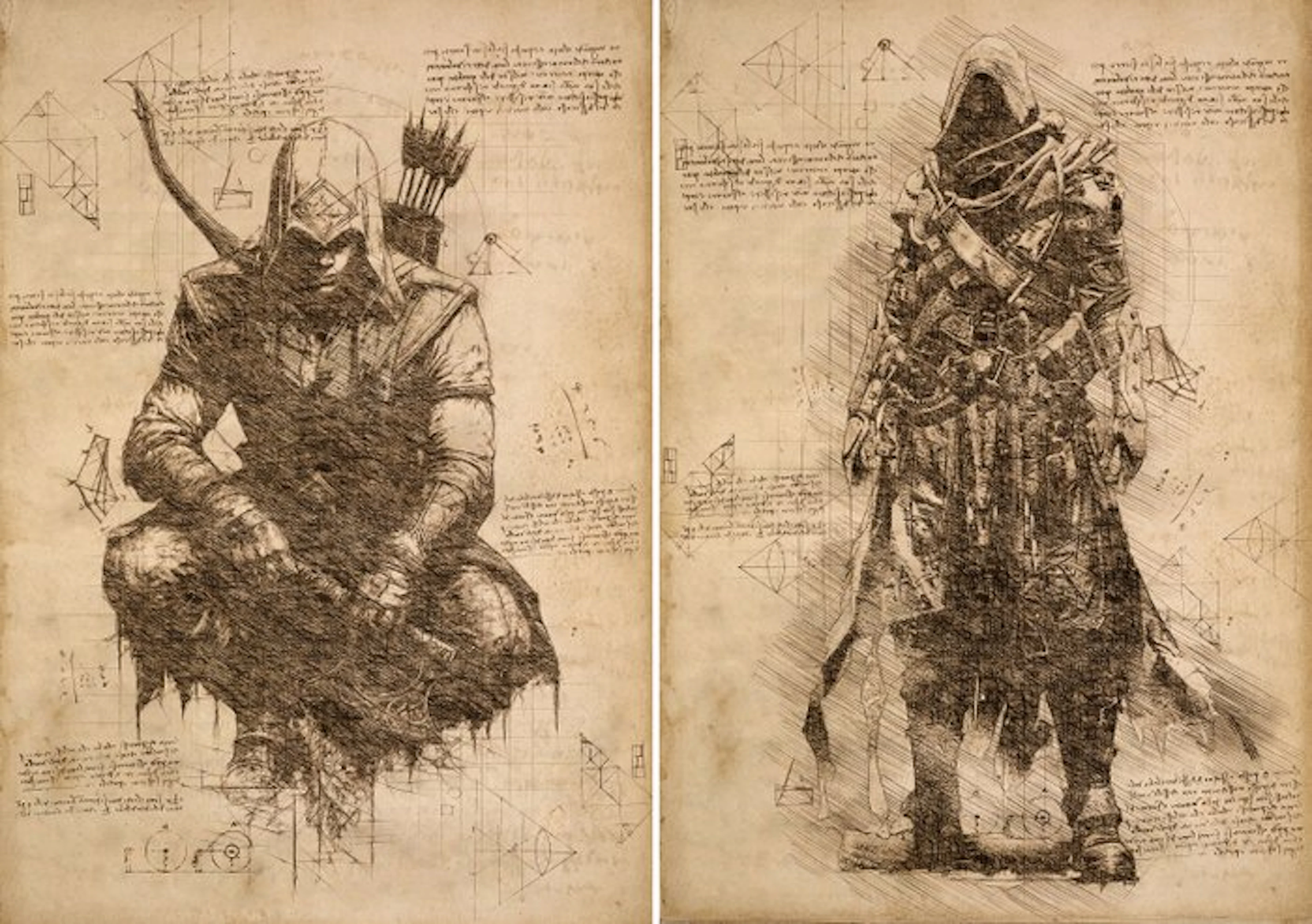 Boriani - 2 X Assassin Creed , DaVinci edition