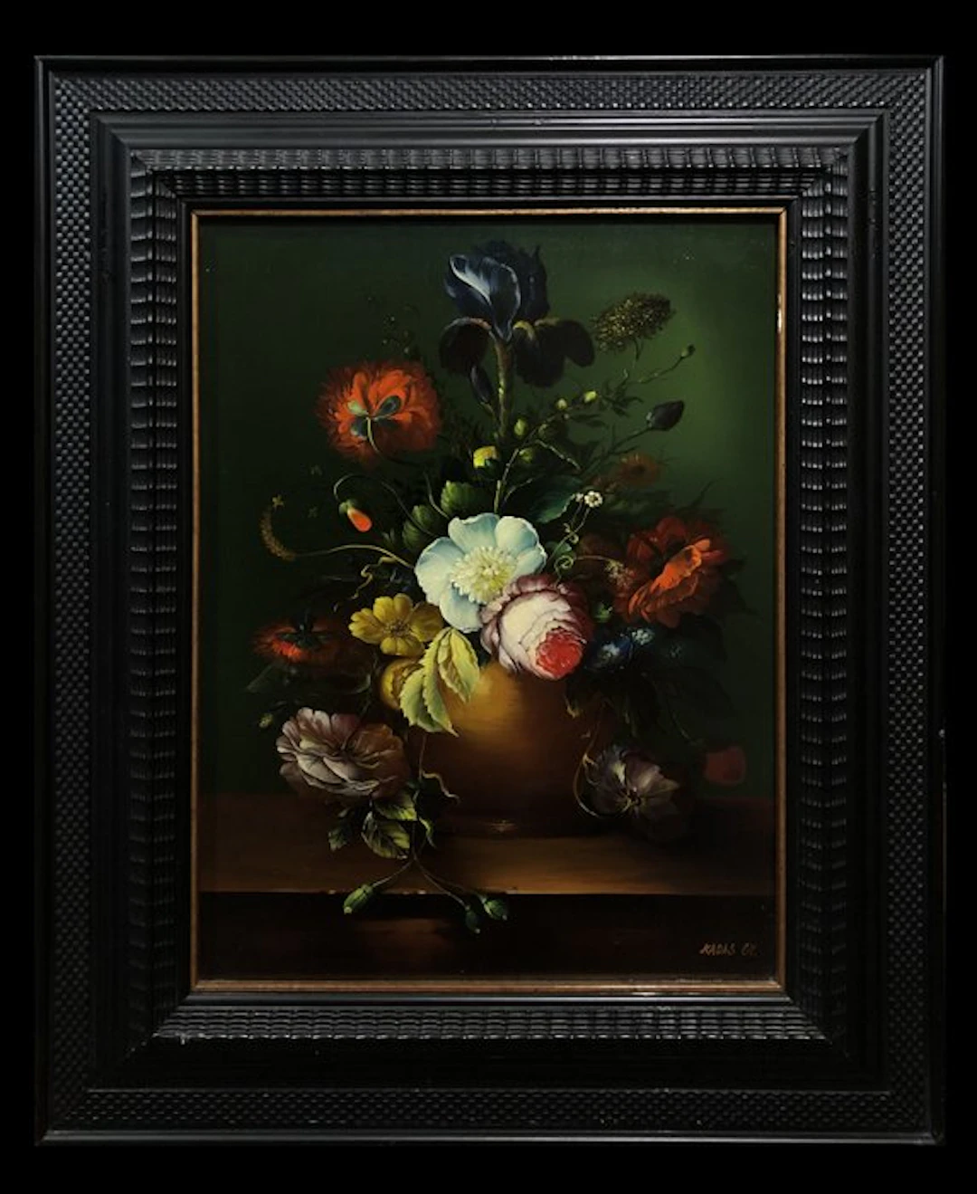 Gyula Kadas (1939) - Bouquet à Fleurs