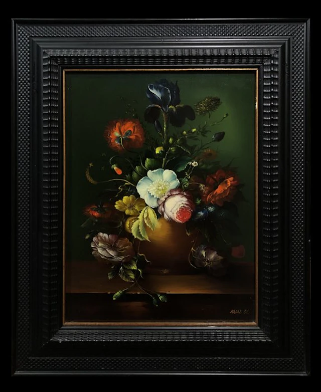 Gyula Kadas (1939) - Bouquet à Fleurs