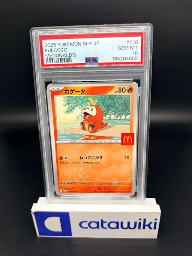 Pokémon - 1 Graded card - Fuecoco - 018/M-P - PSA 10...