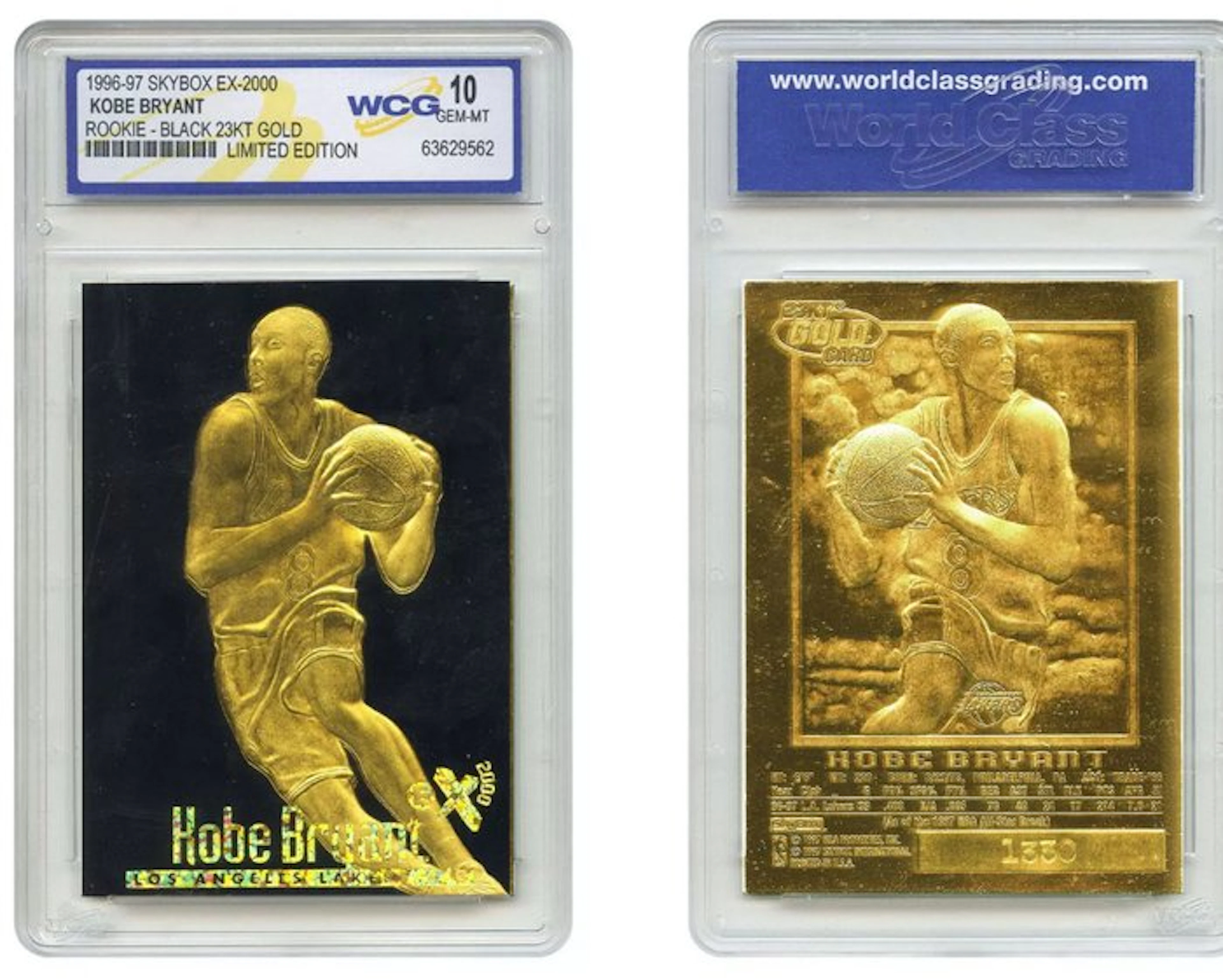 1996/97 Skybox ex-2000 Kobe Bryant Rookie - Black...