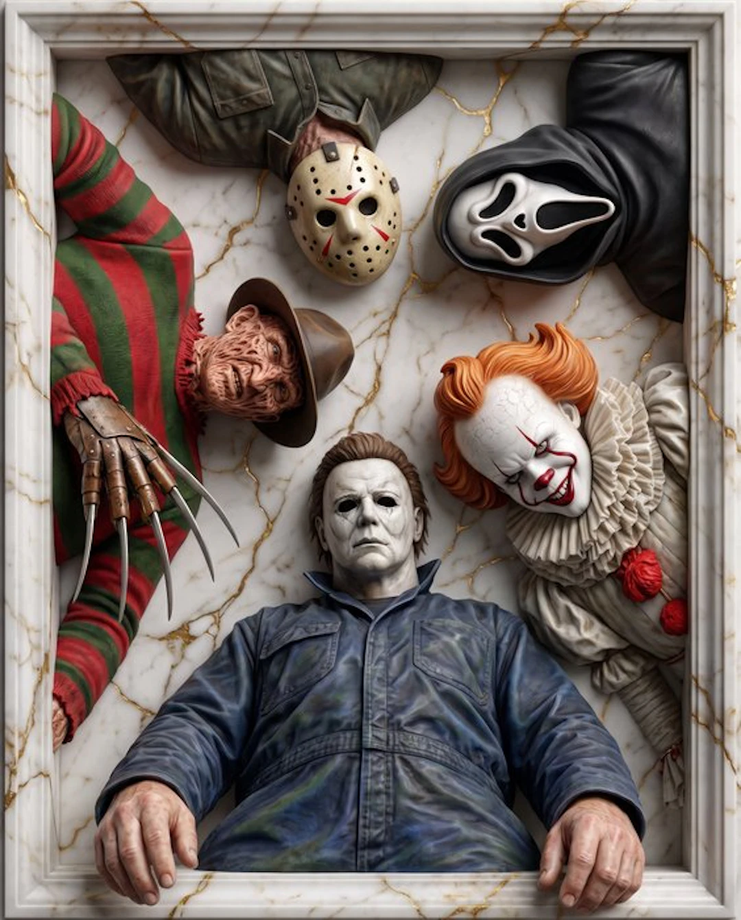 Makayhos - [Canvas] Horror Icons – Eternal Circle