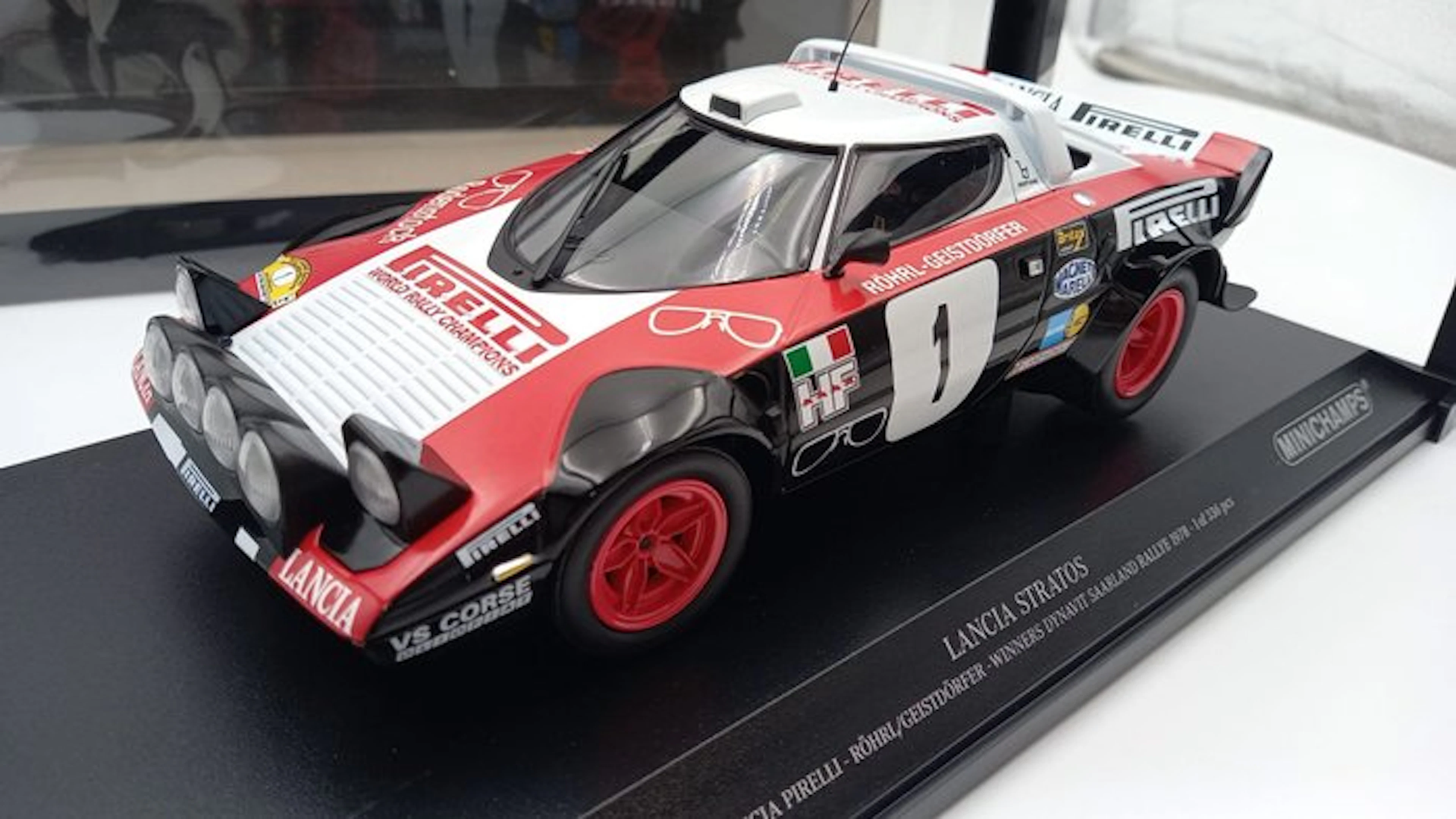 MiniChamps 1:18 - Model car - Lancia Stratos Dynavit...