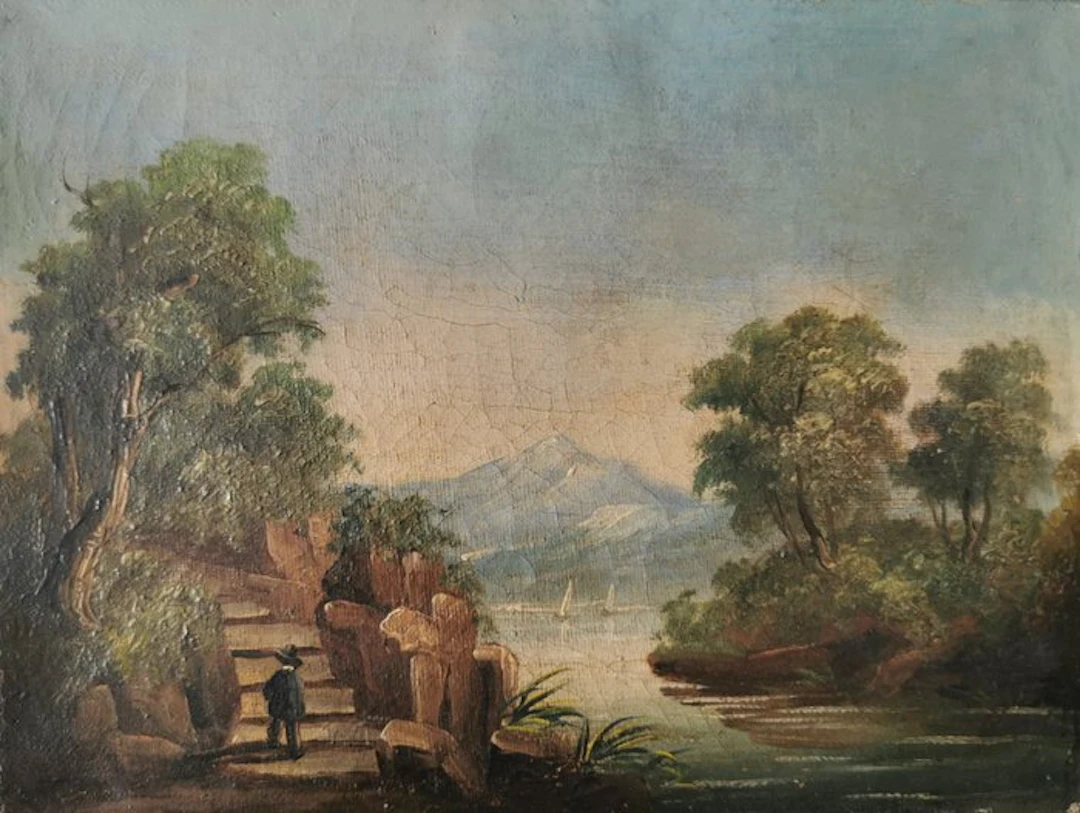 Scuola fiamminga (XVIII-XIX) - Paesaggio