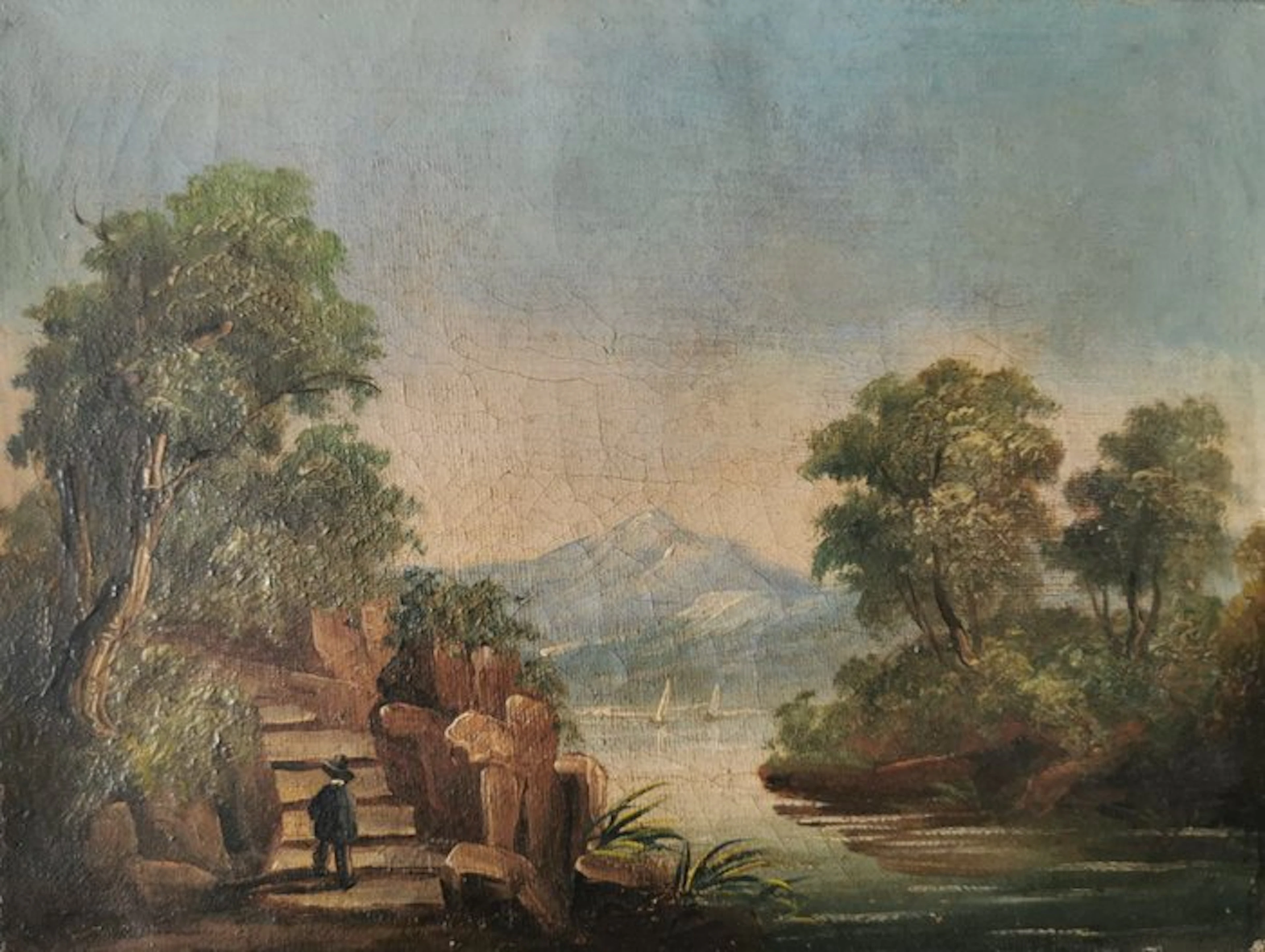 Scuola fiamminga (XVIII-XIX) - Paesaggio