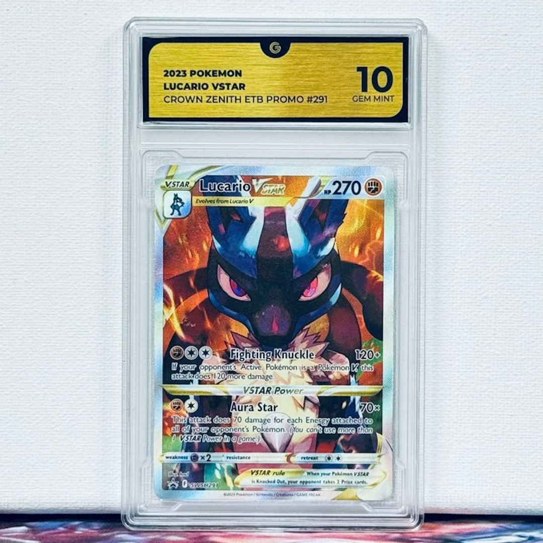 Pokémon Graded card - Lucario VSTAR #291 2023 Pokemon...