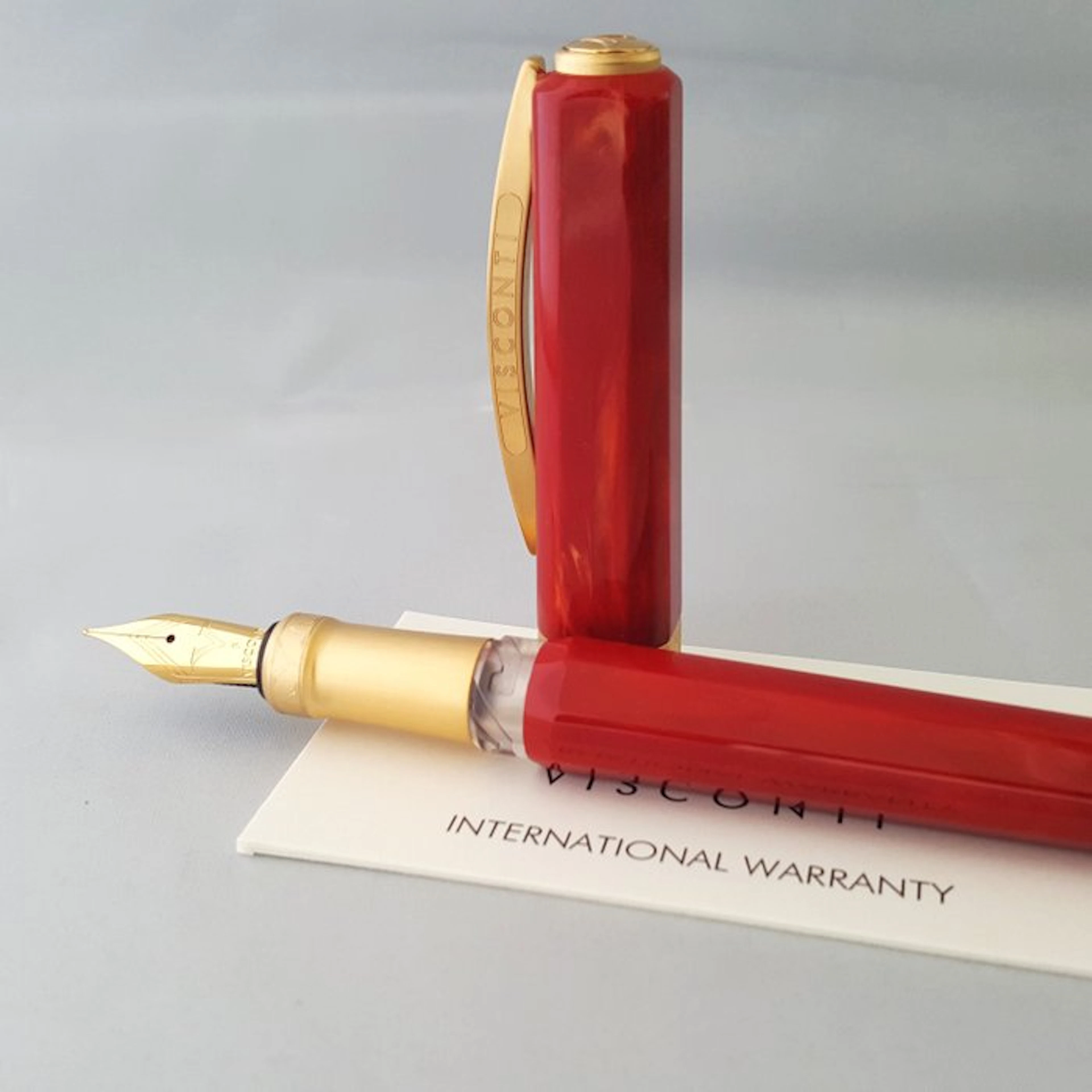 Visconti - Royal - Brushed Gold - New - No reserve price - Fountain pen