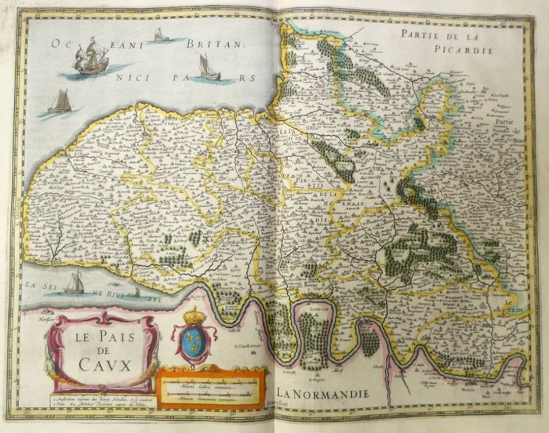 France - Le Pays de Caux: present-day Normandy