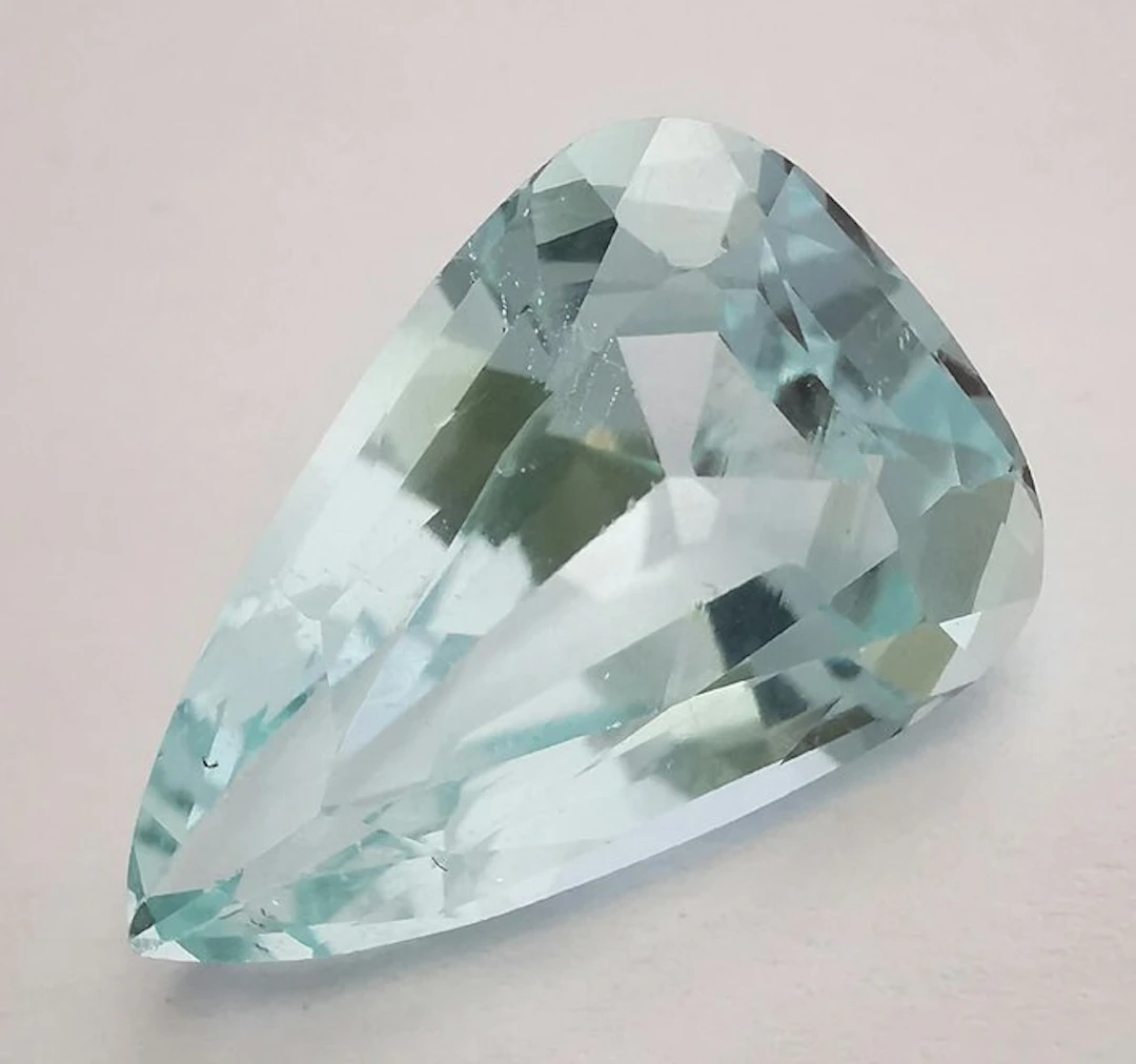 No reserve price Aquamarine - 9.69 ct - Antwerp...