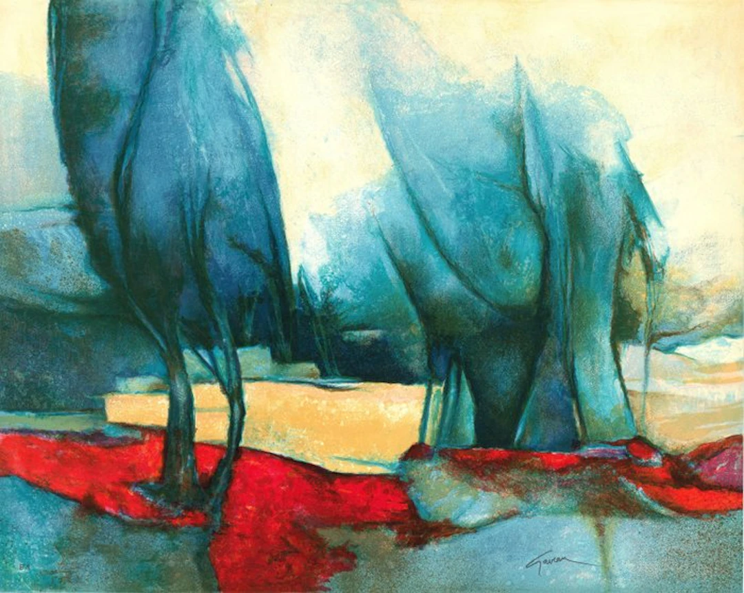 Claude Gaveau (1940) - Le sous-bois