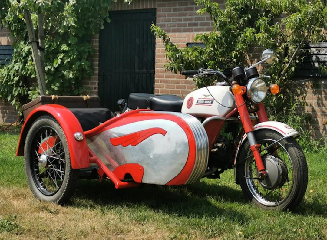 Moto Guzzi - Nuovo Falcone - Stoye Alloy Sidecar - 500 cc - 1972