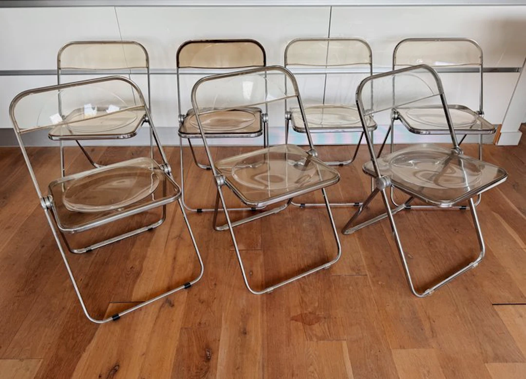 Castelli - Giancarlo Piretti - Chair (7) - Plia chair - Acrylic