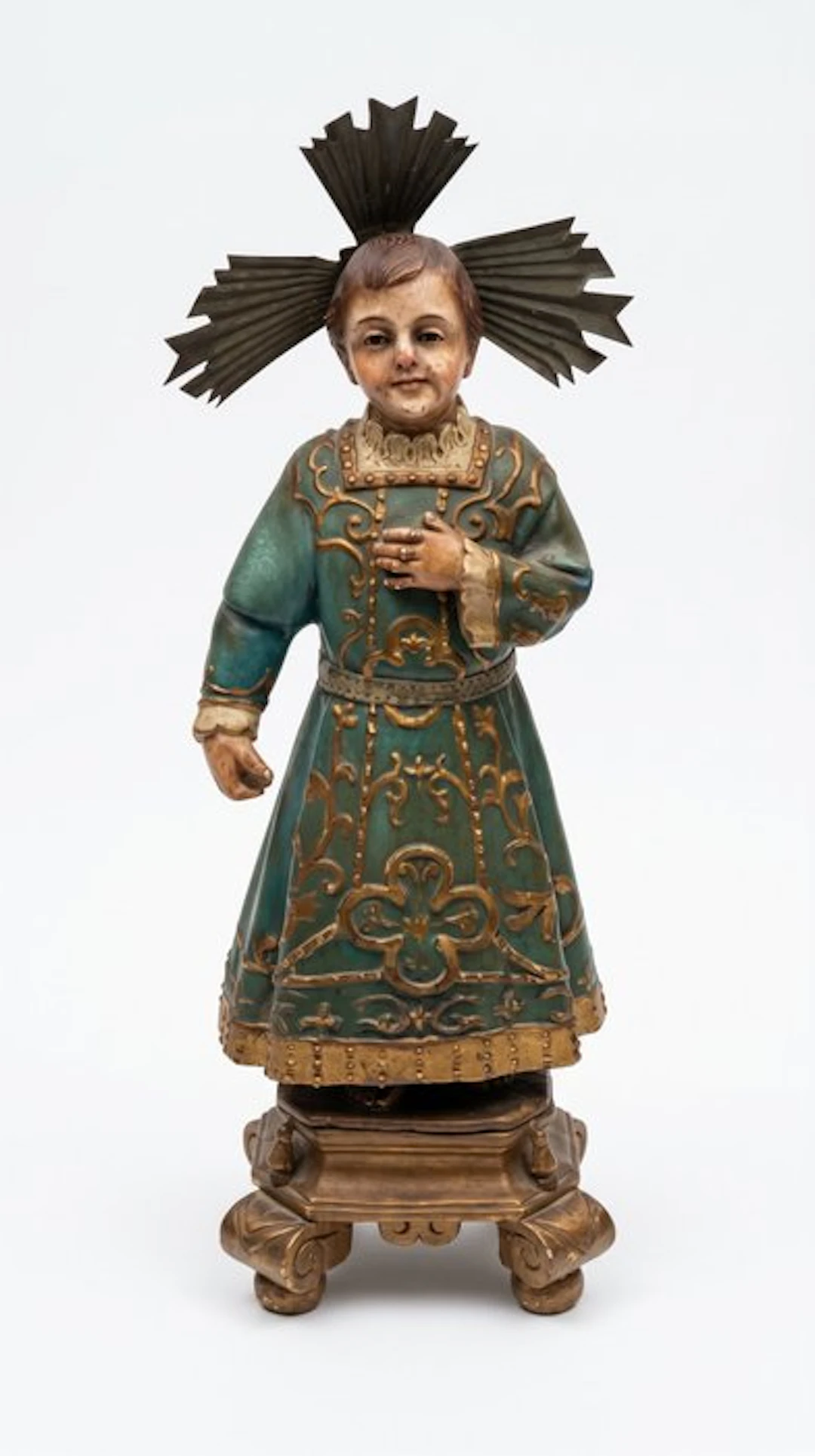 Child Jesus of Olot - Antique - Wood, Plaster - 1930-1940 - The Holy Christ