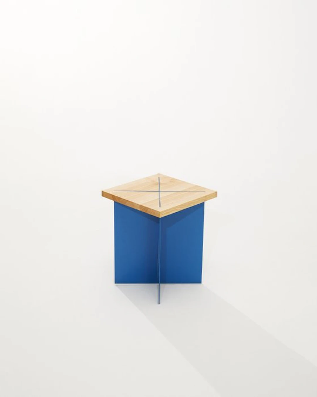 Heilig Objects - Stool - OHUS Prototype - Aluminium, Wood