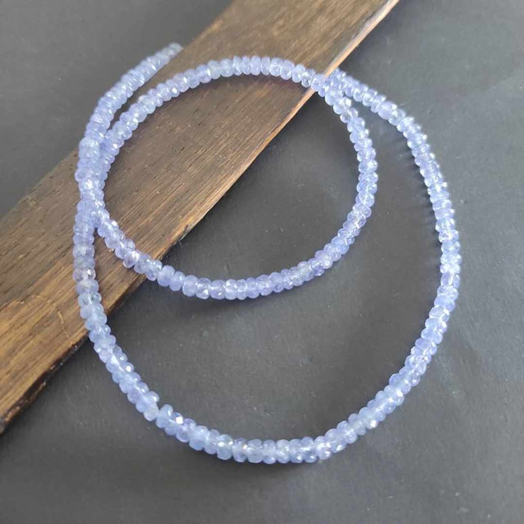 Tanzanite Natural Tanzanite String - Timeless Elegance in...