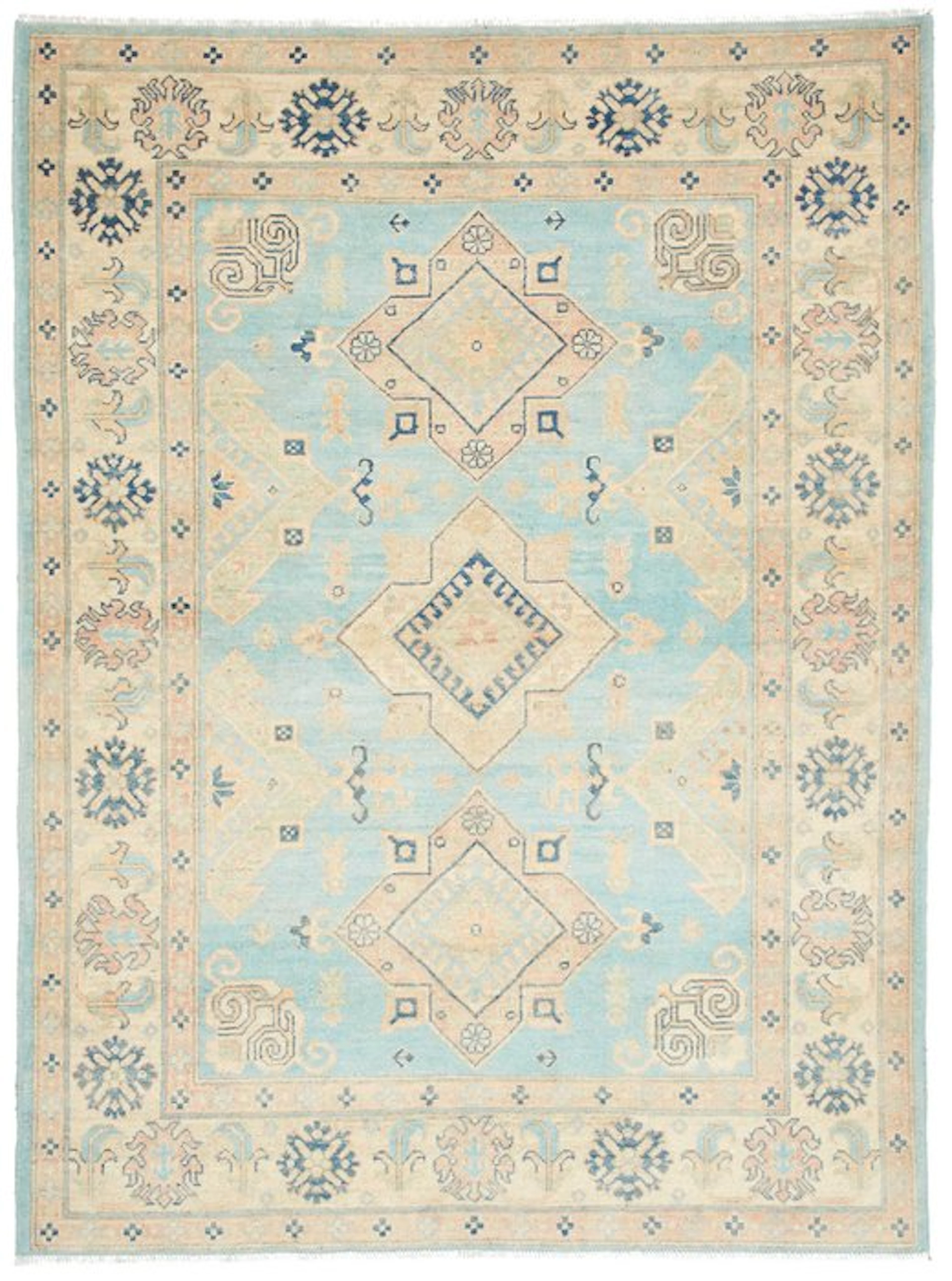 Kazak - Rug - 204 cm - 151 cm - Handmade - unused -New