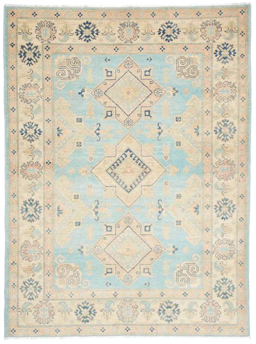Kazak - Rug - 204 cm - 151 cm - Handmade - unused -New