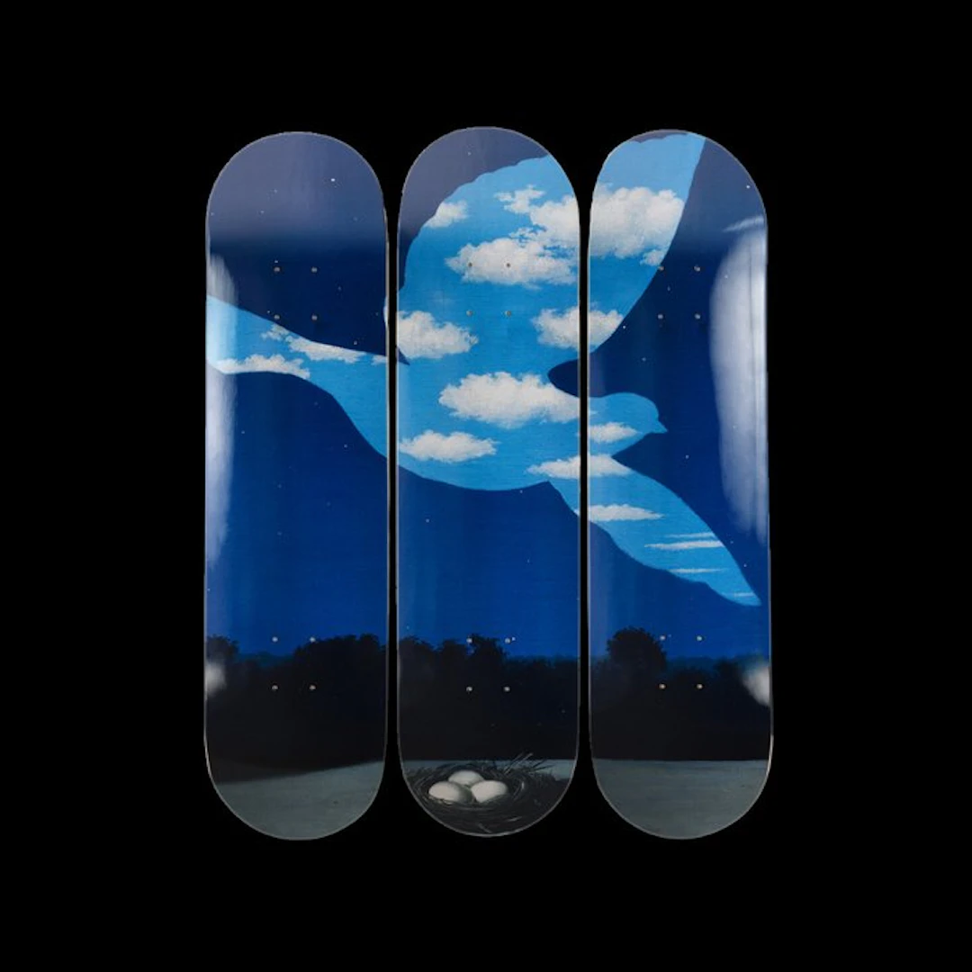 René Magritte (after) x the Skateroom - Le Retour