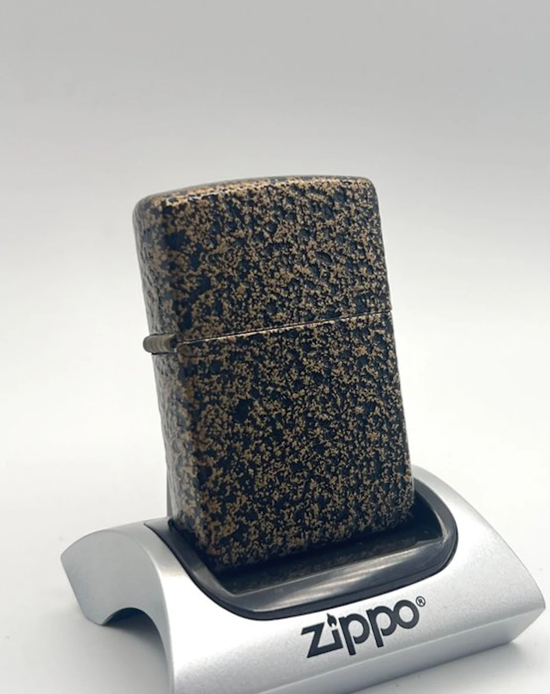 Zippo - Ultra Rare Gold Rush Textured Finish - NOS / Mint...