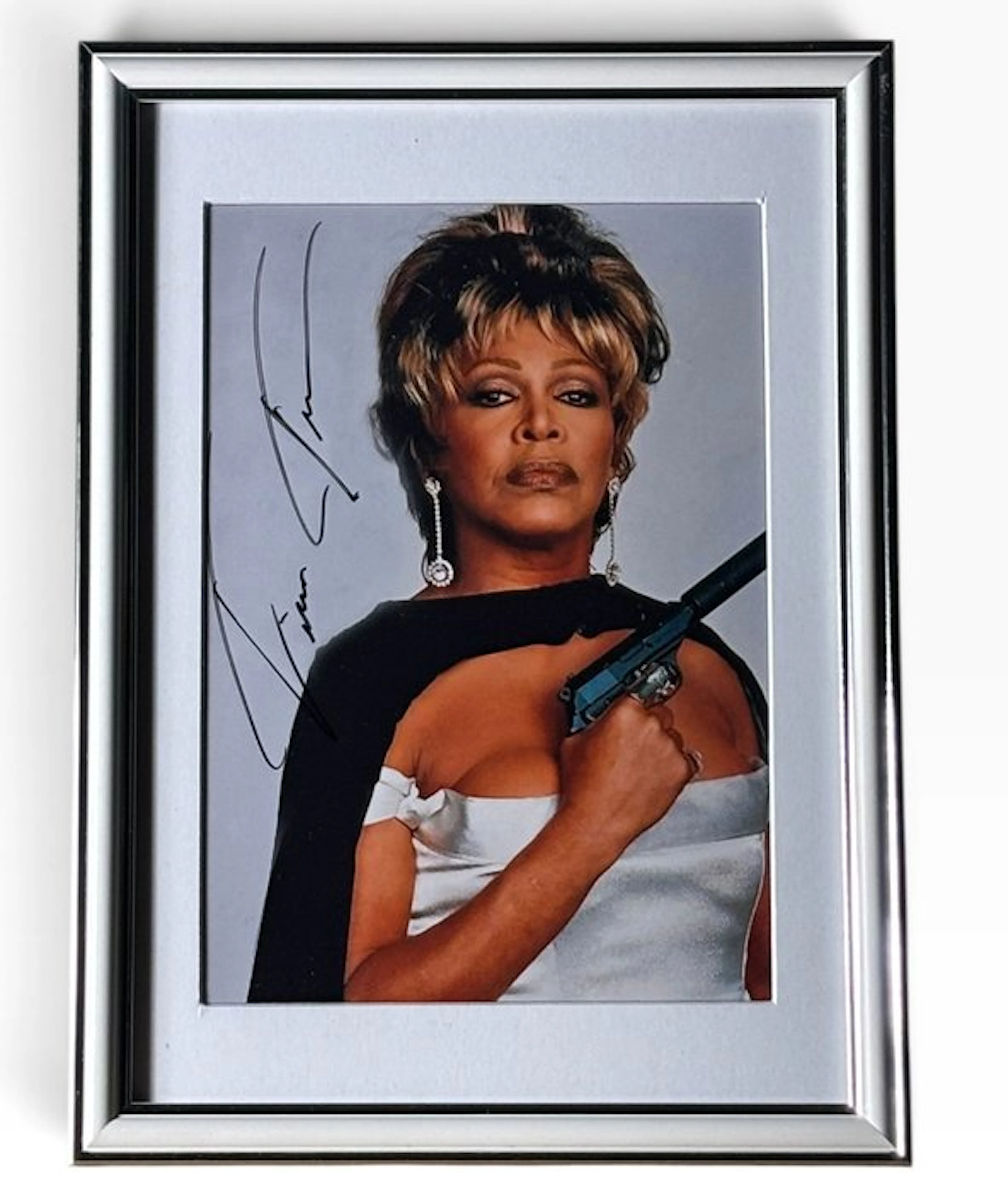 James Bond 007: GoldenEye - Tina Turner Signed Photo Framed - No Rp Price !