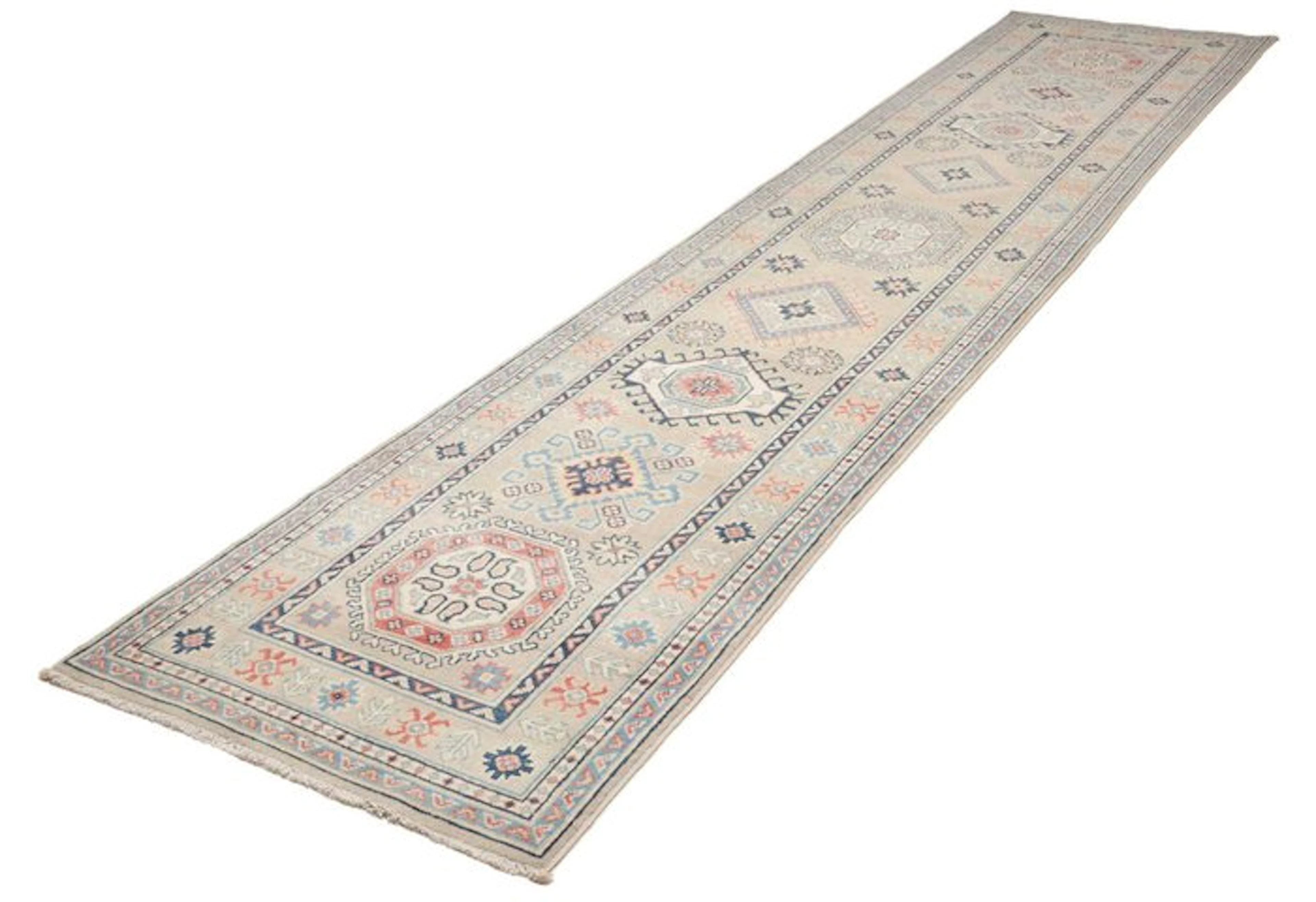 Kazak - Rug - 388 cm - 83 cm - Handmade - unused -New