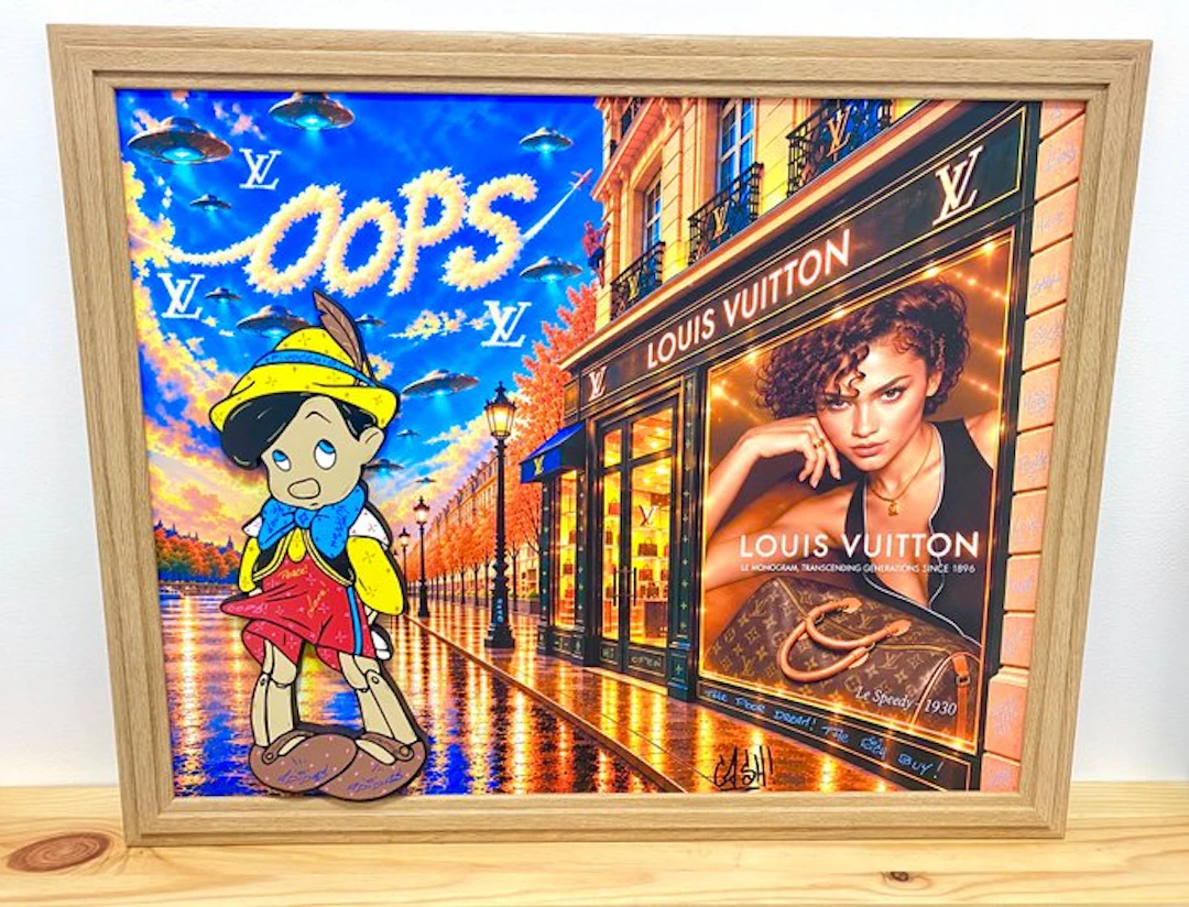 CASH - PINOCCHIO LOUIS VUITTON SHOP !
