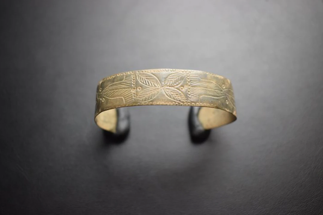 Byzantine Bronze Byzantine Bronze Bracelet with Elaborate...